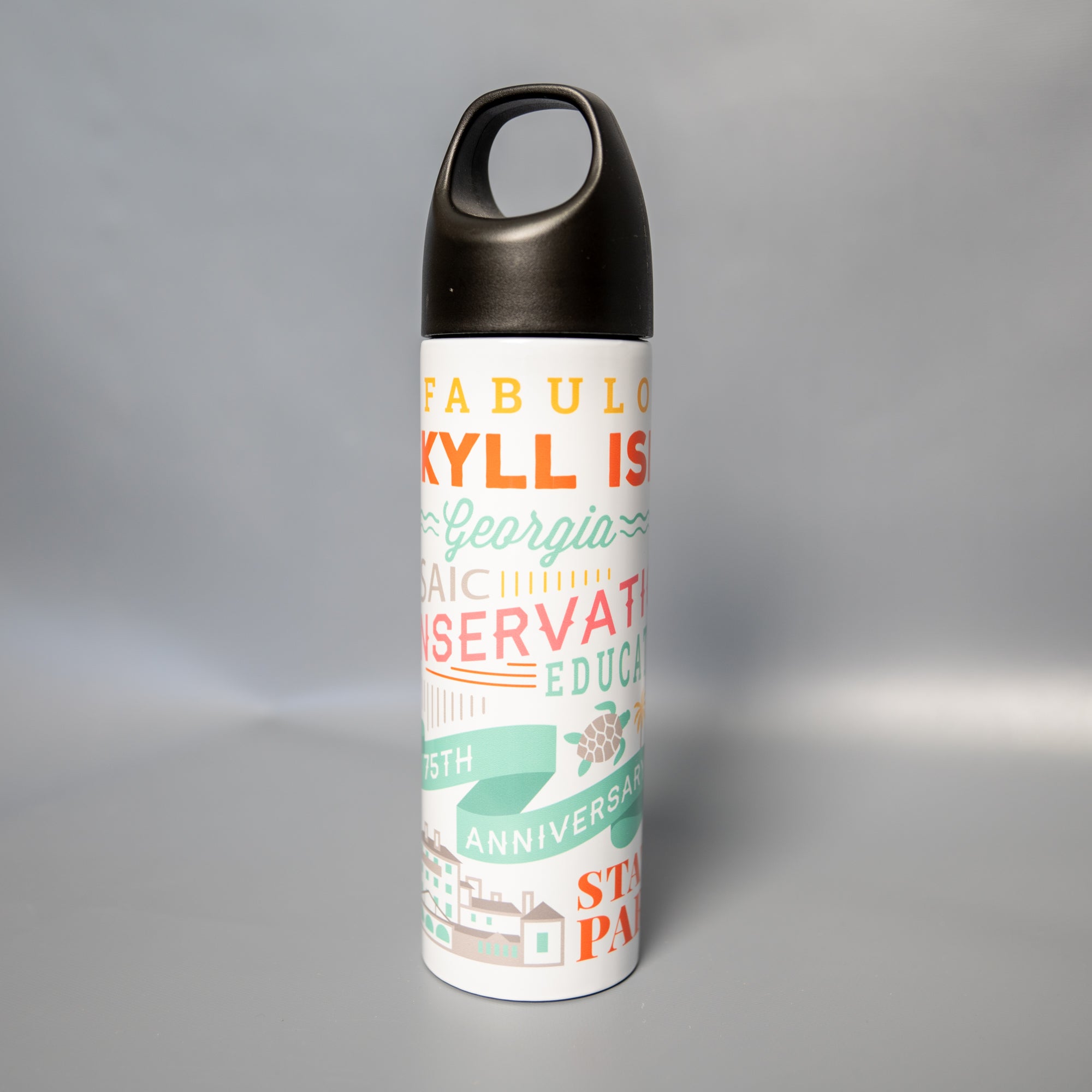 75th Anniversary Metal Water Bottle