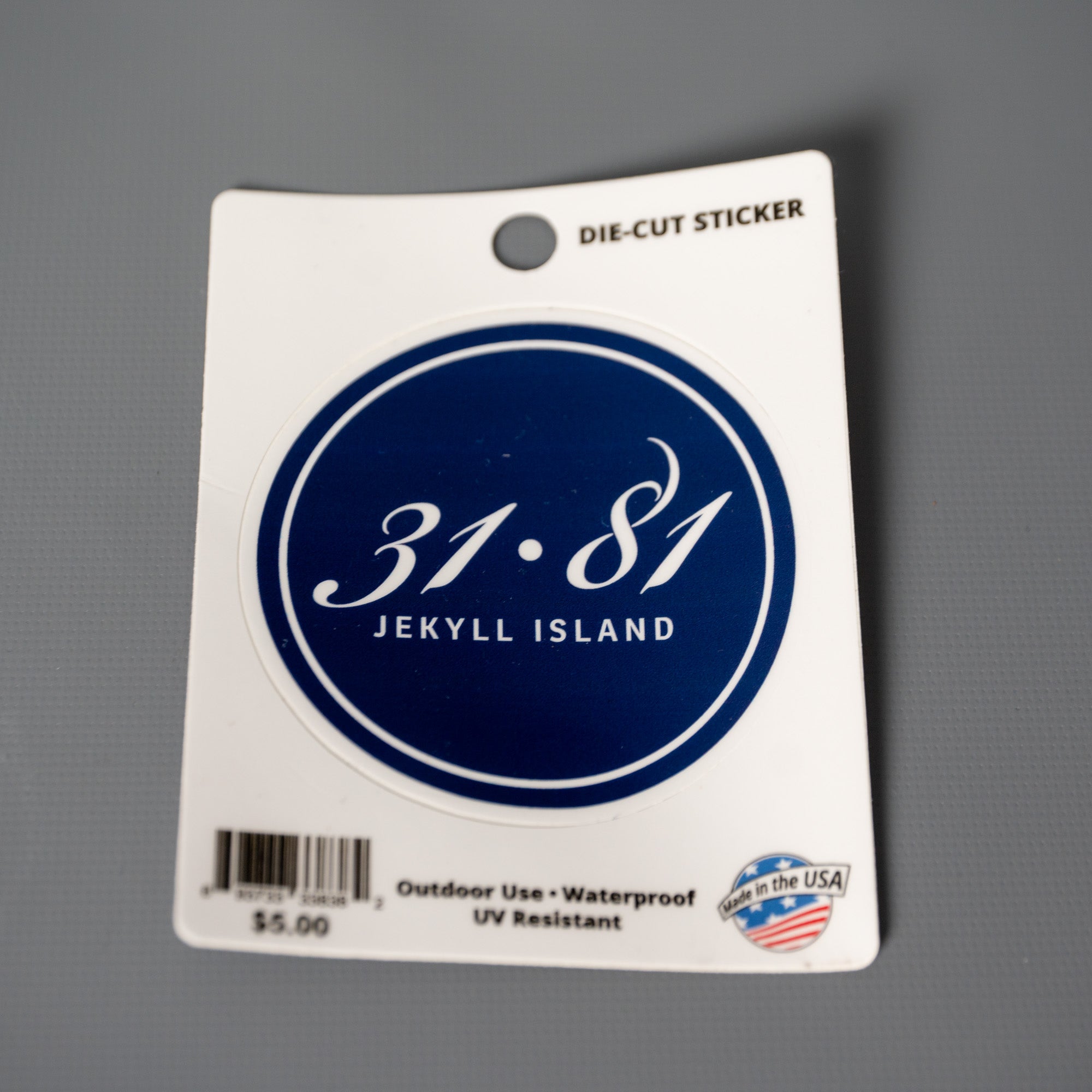 31•81 Die-Cut Sticker