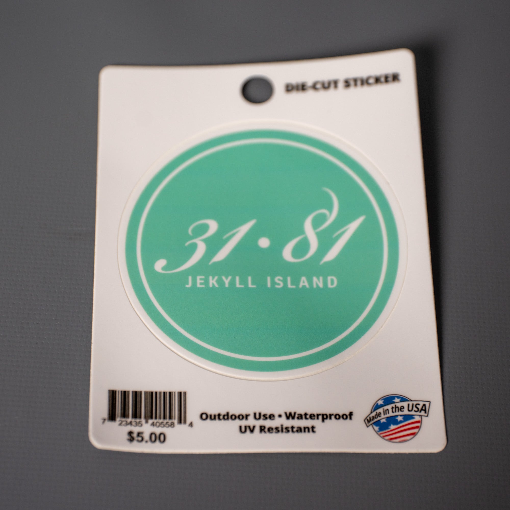 31•81 Die-Cut Sticker