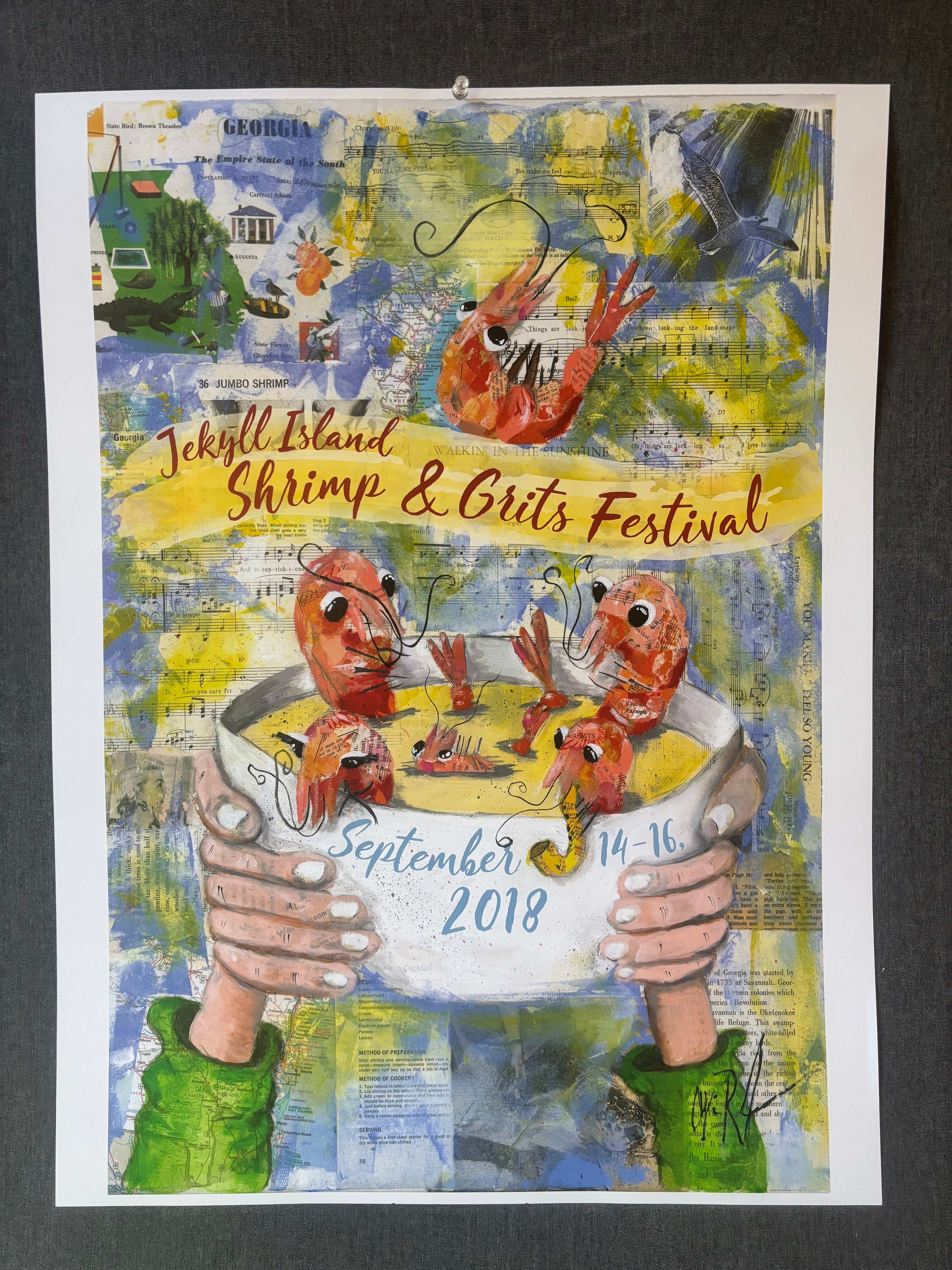 GIC Shrimp and Grits Posters 2018