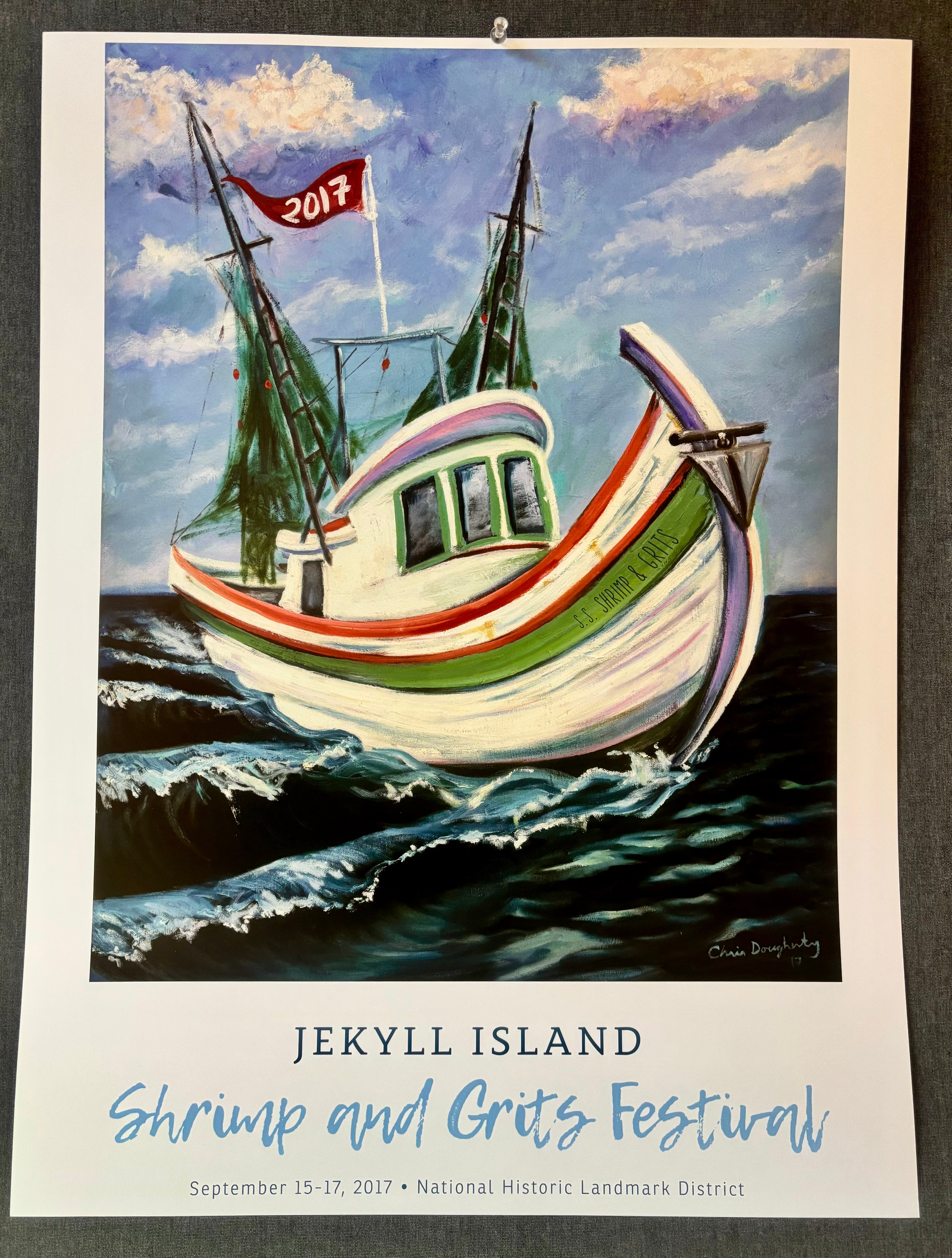 GIC Shrimp and Grits Posters 2017