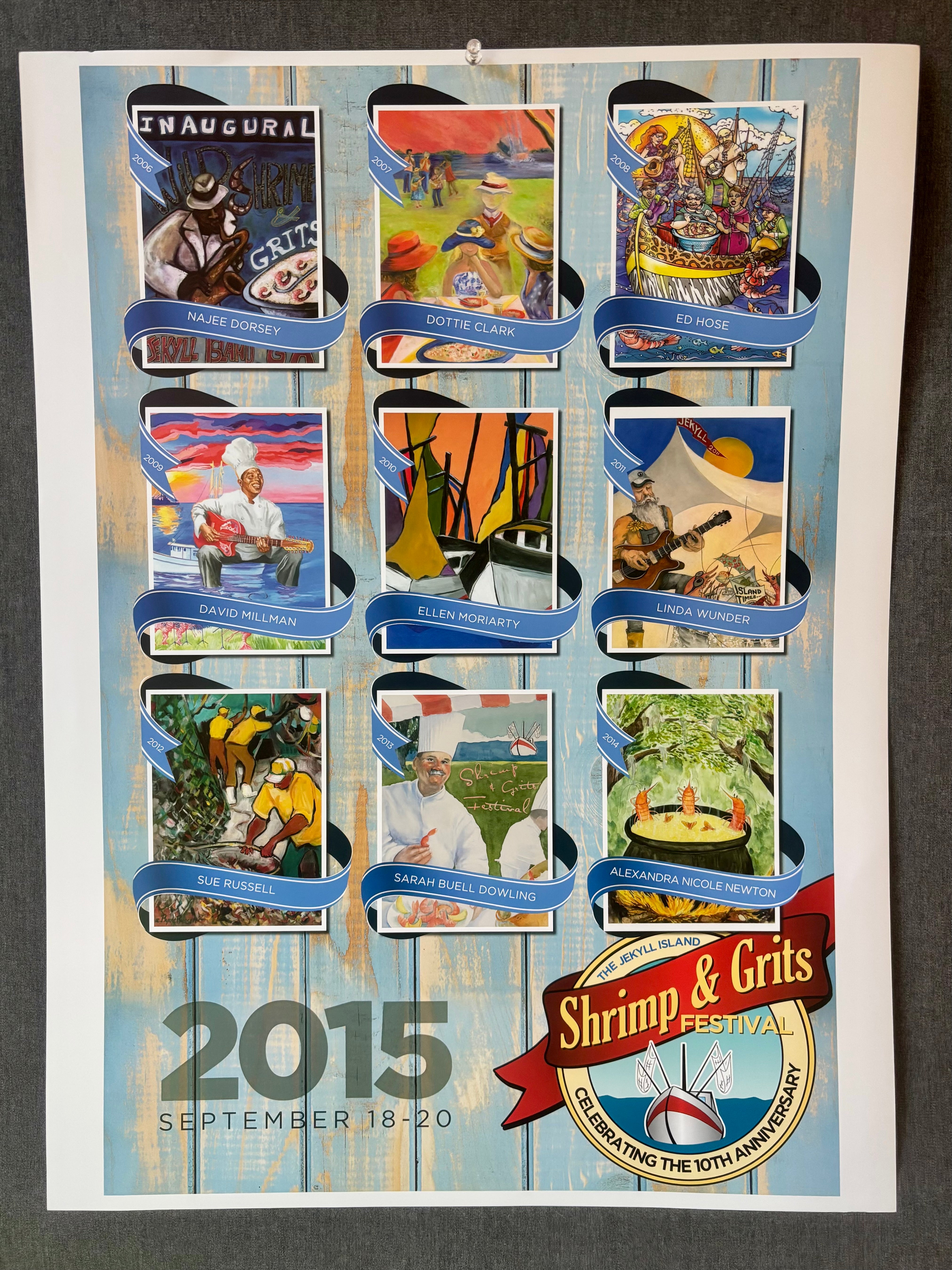 Shrimp and Grits Posters 2015