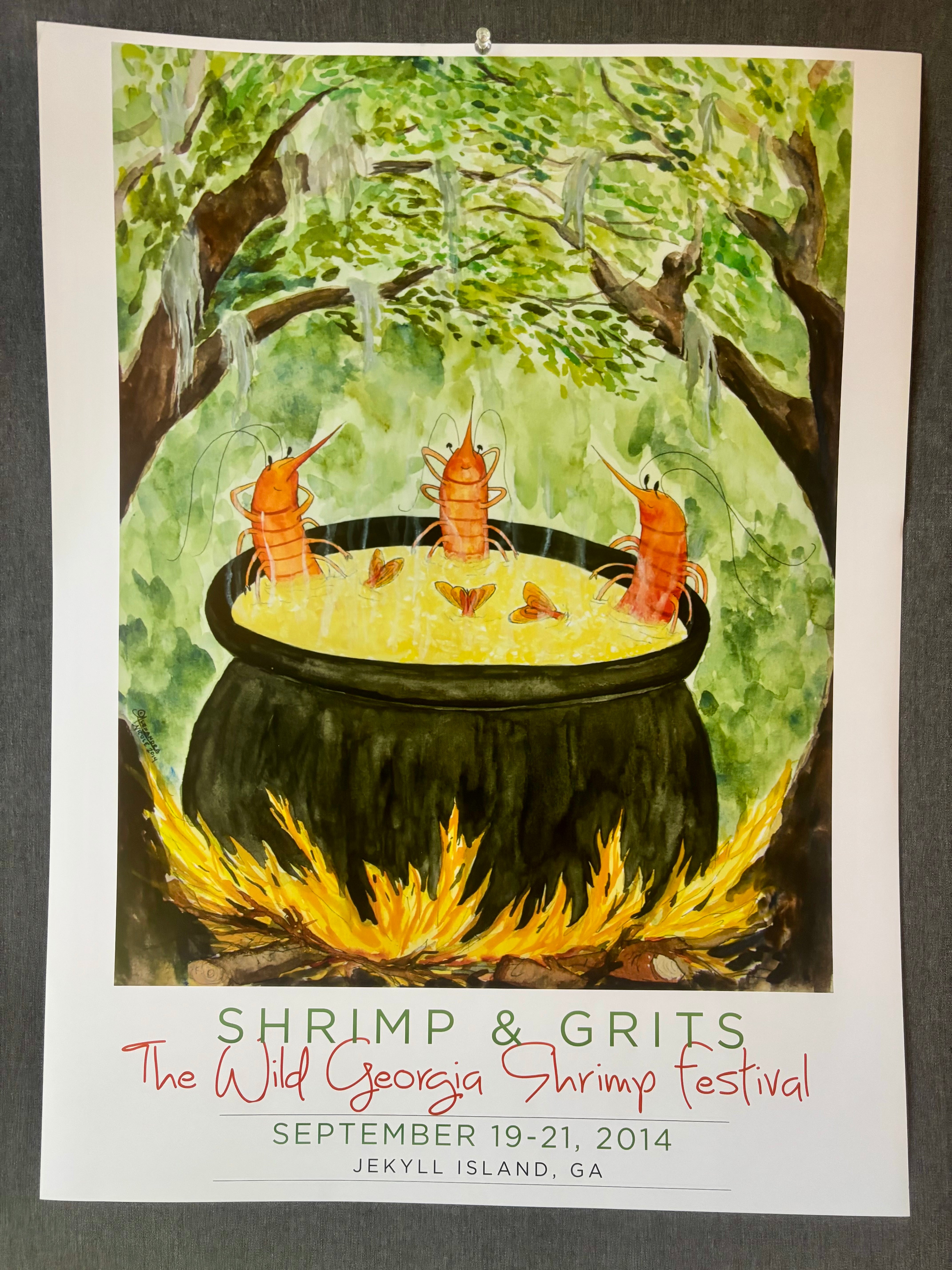 Shrimp and Grits Posters 2014