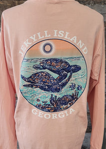 Long Sleeve Jekyll Island Turtles Tee