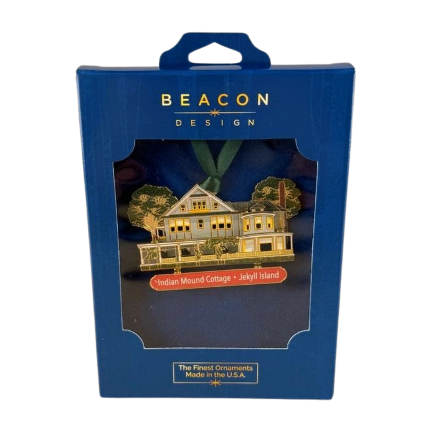 NPS Indian Mound Cottage 3-D Ornament by Beacon