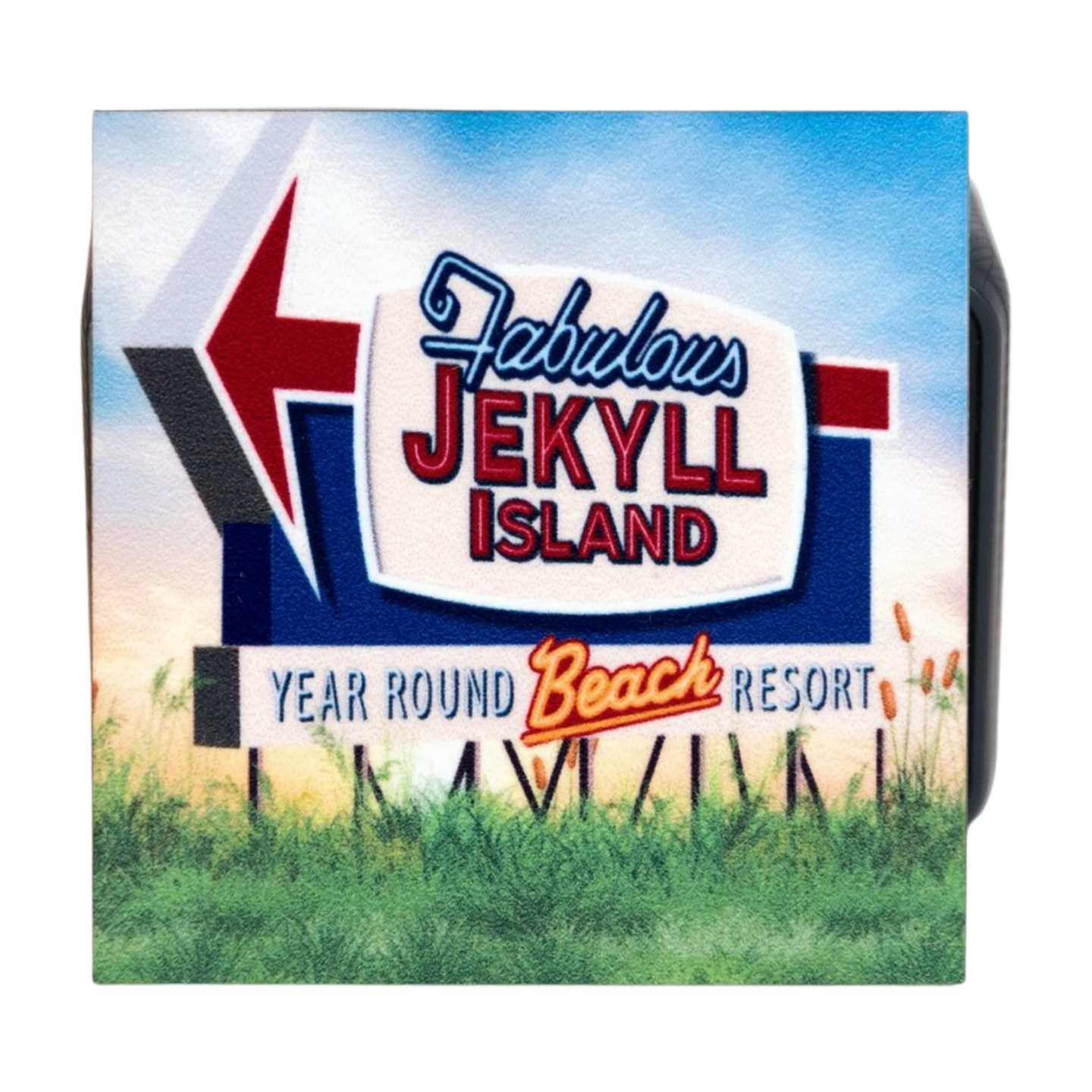 MOSAIC Fabulous Jekyll Island Entrance Sign Magnet