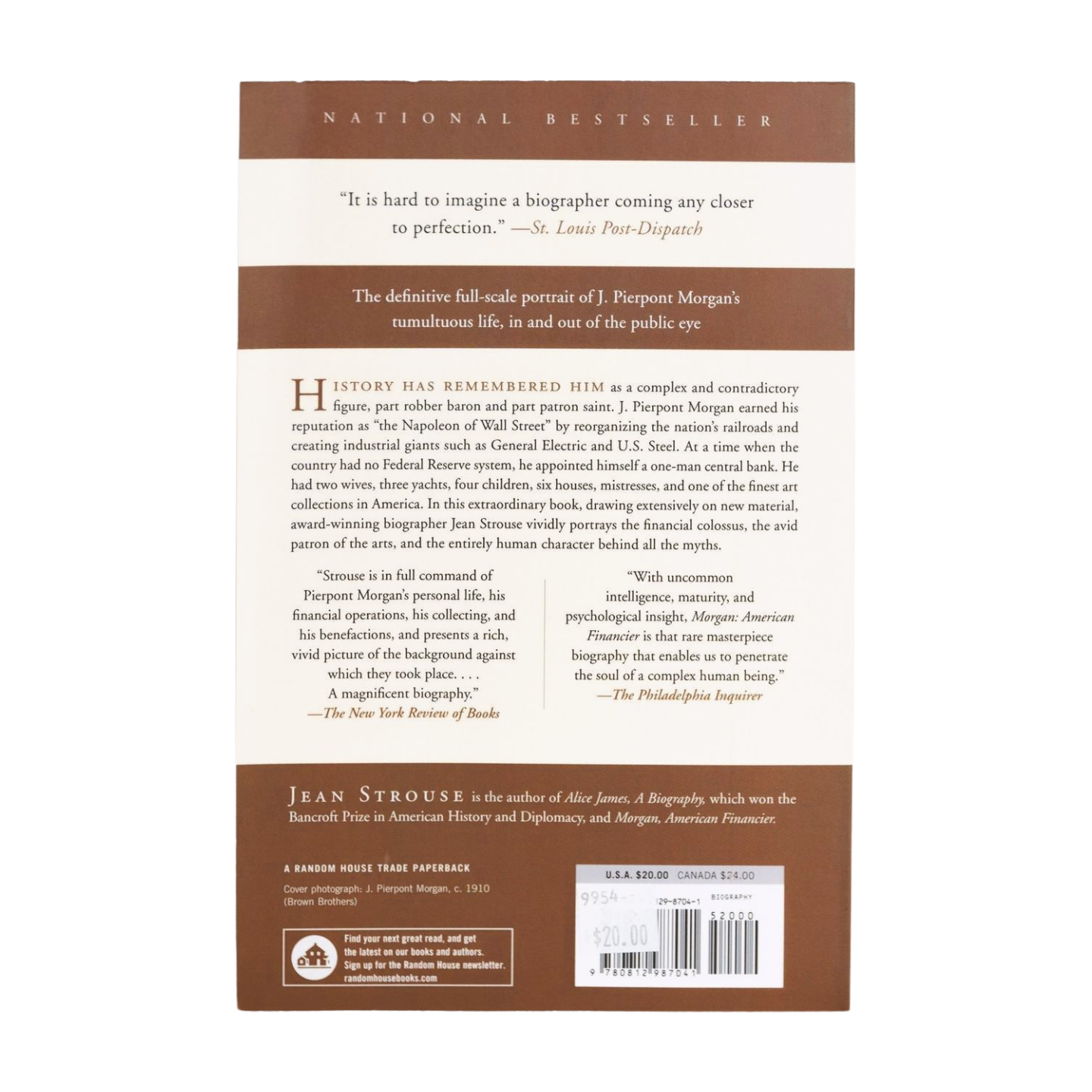 MOSAIC Morgan: American Financier - Book