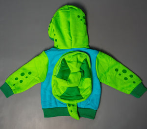 Toddler 3D Turtle Jacket