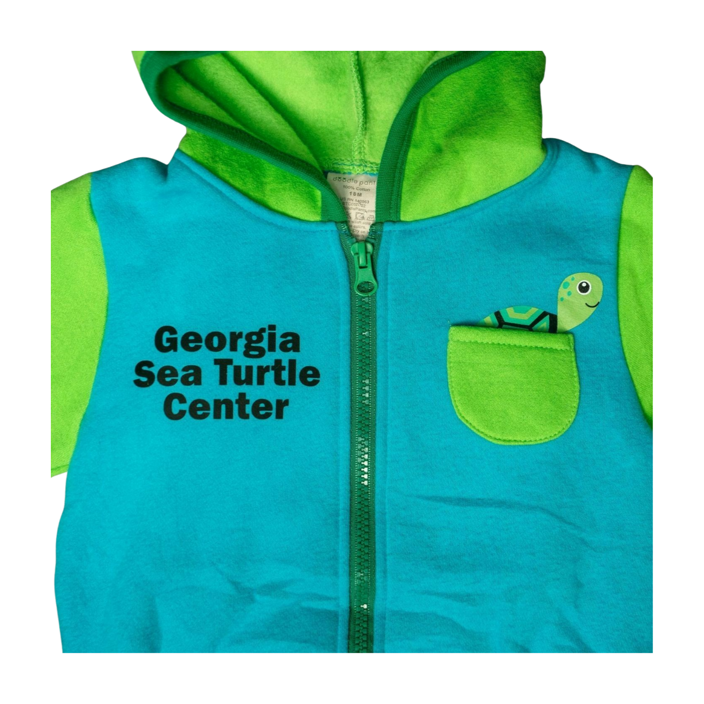 GSTC Toddler 3D Turtle Jacket
