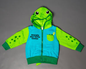 Toddler 3D Turtle Jacket