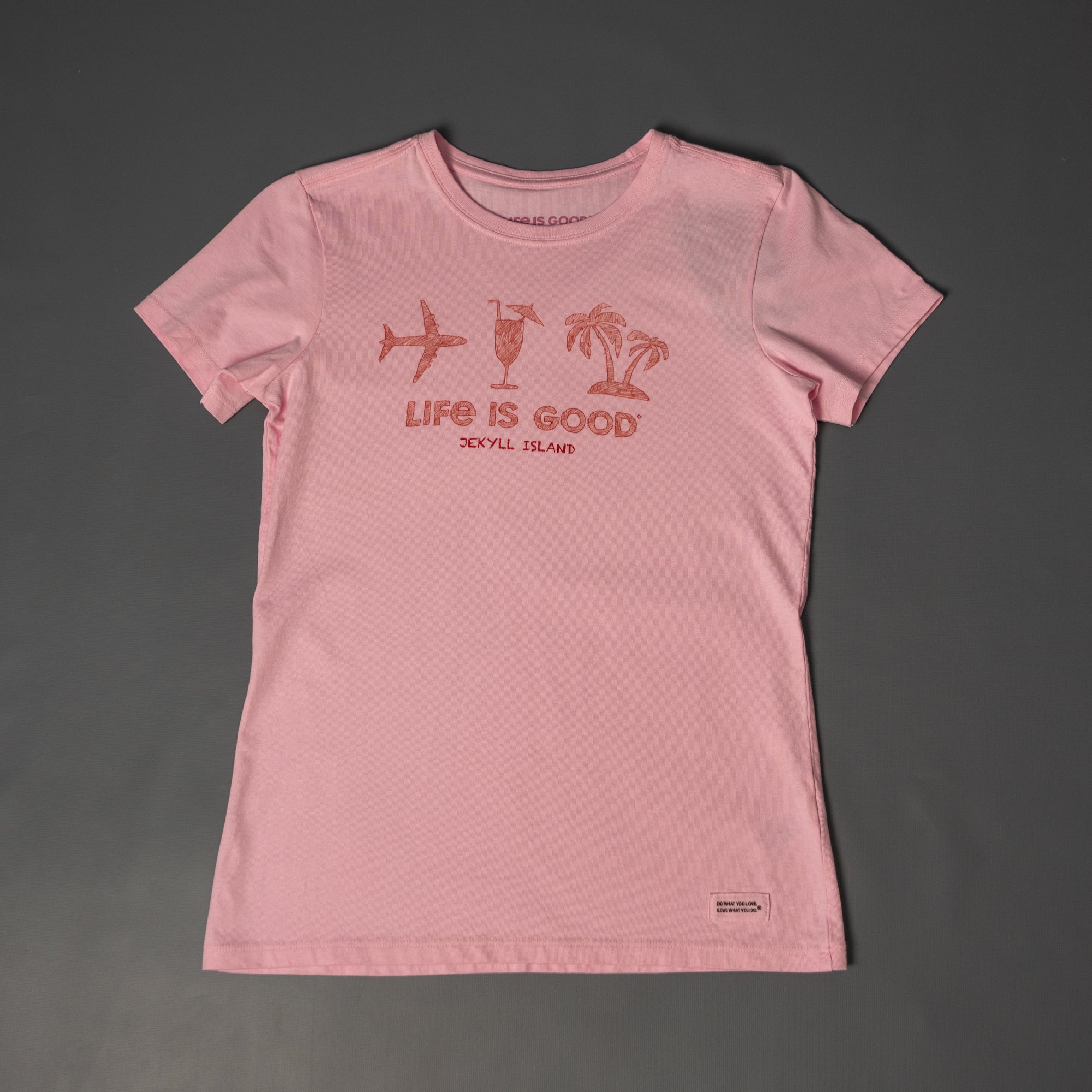 Life is Good Women's Travel Icons Tee