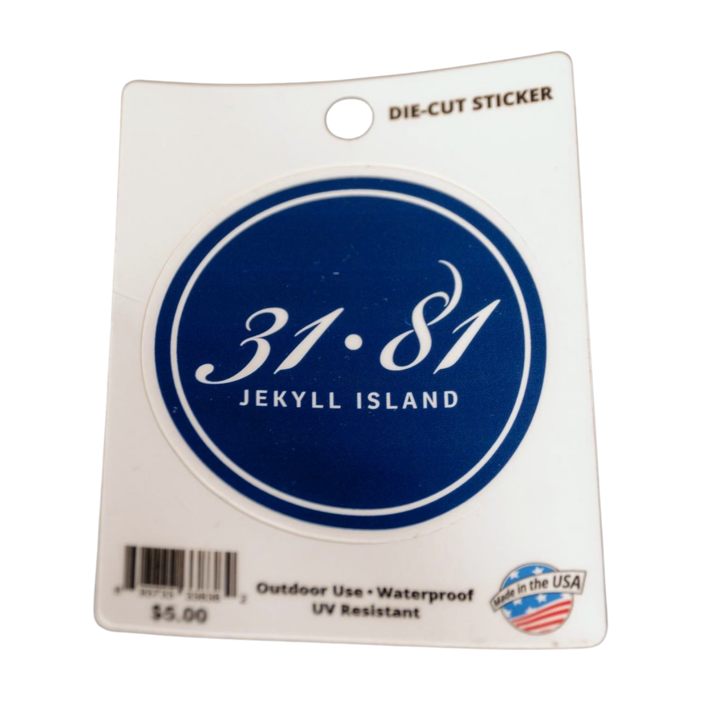 31•81 Die-Cut Sticker