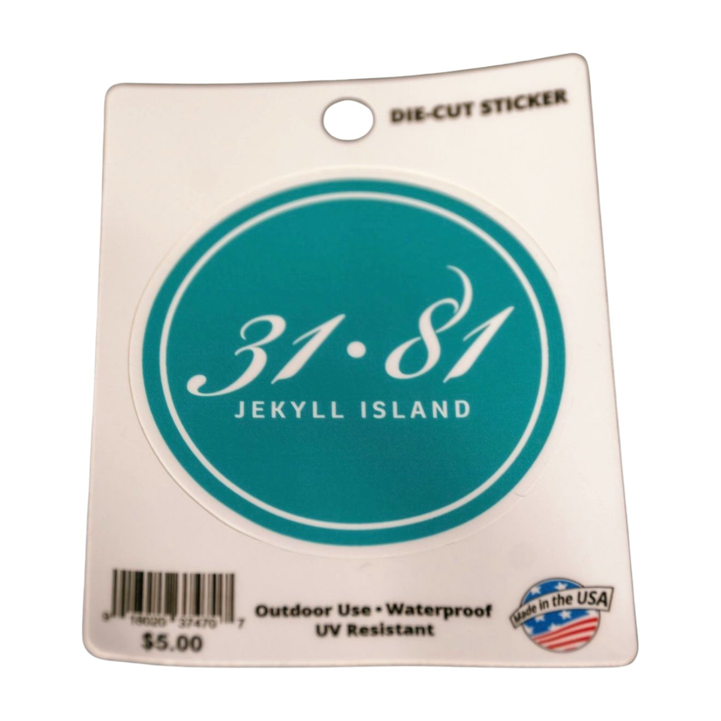 31•81 Die-Cut Sticker