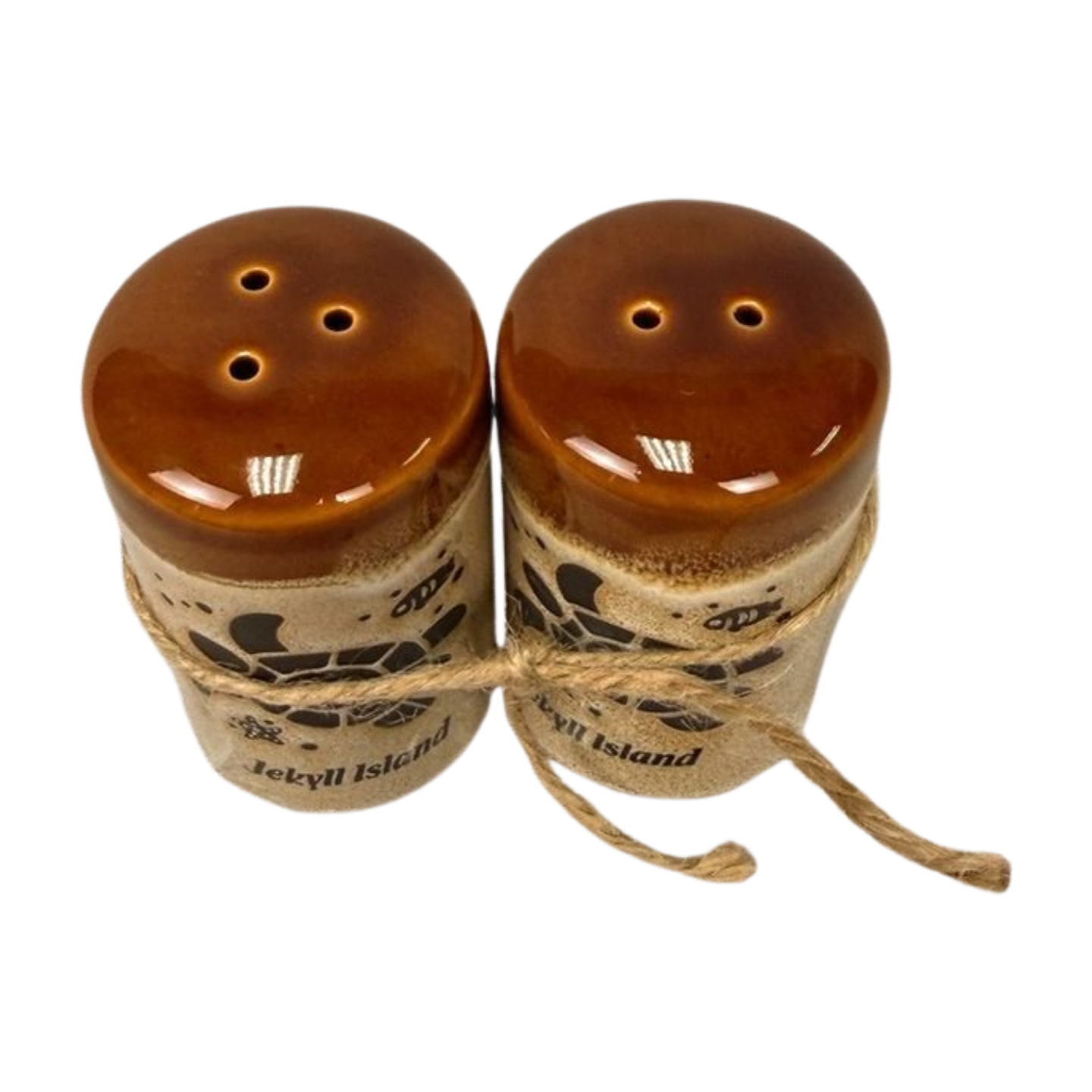 GIC Ceramic Salt & Pepper Shaker Set