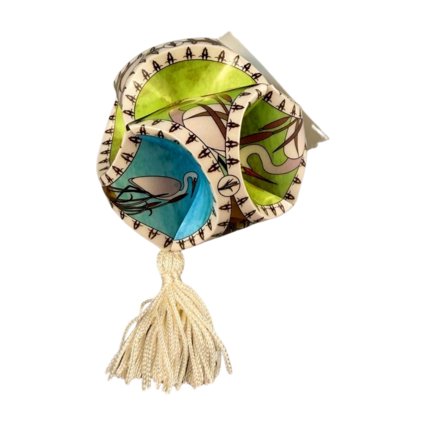 MOSAIC Jekyll Island Paper Globe Ornament