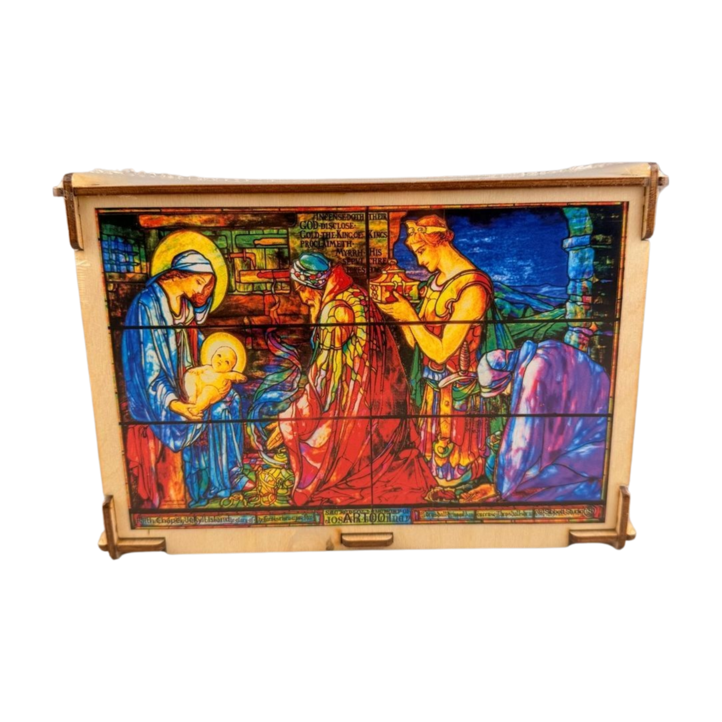 MOSAIC Faith Chapel Stained Glass Window Puzzle