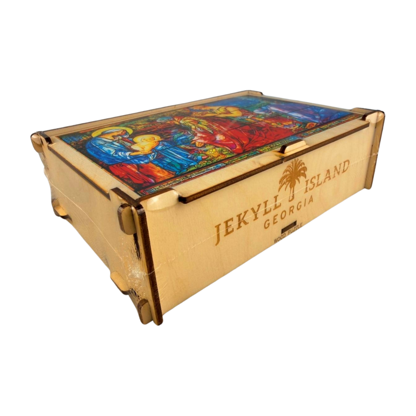 MOSAIC Faith Chapel Stained Glass Window Puzzle