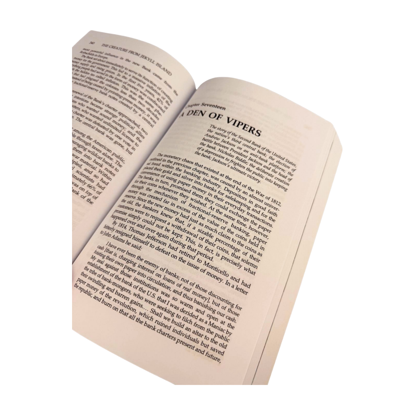 MOSAIC The Creature from Jekyll Island: A Second Look at the Federal Reserve