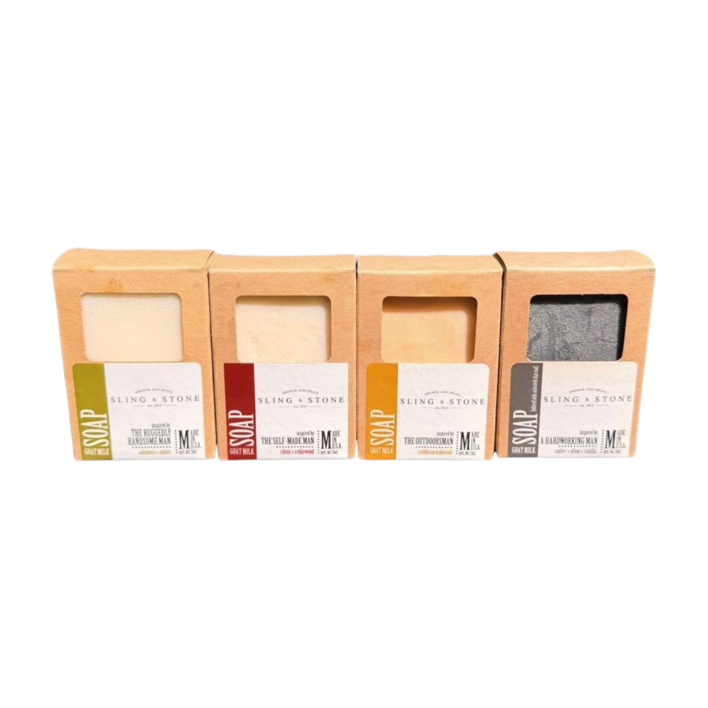31•81 Men's Goat Milk Soap by Sling & Stone 5oz.