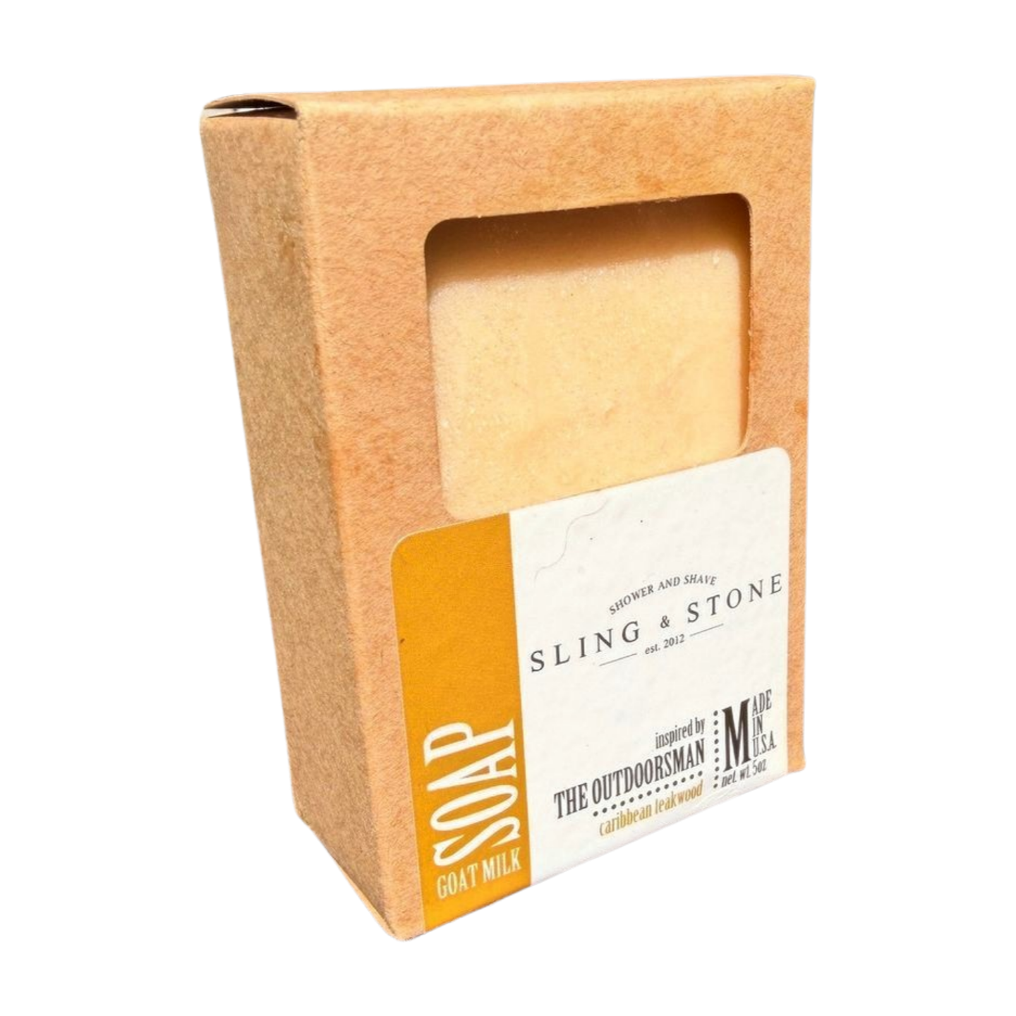 31•81 Men's Goat Milk Soap by Sling & Stone 5oz.