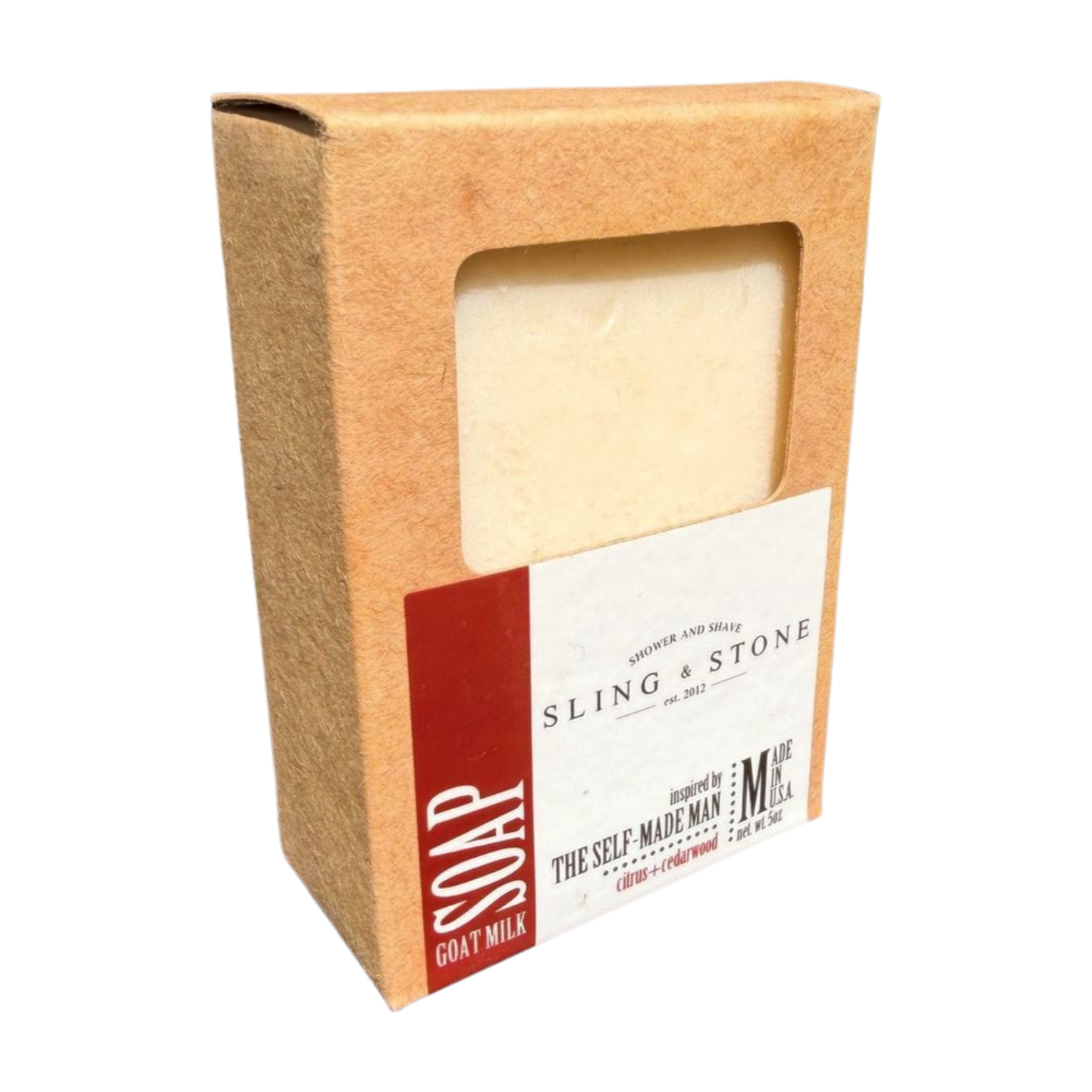 31•81 Men's Goat Milk Soap by Sling & Stone 5oz.