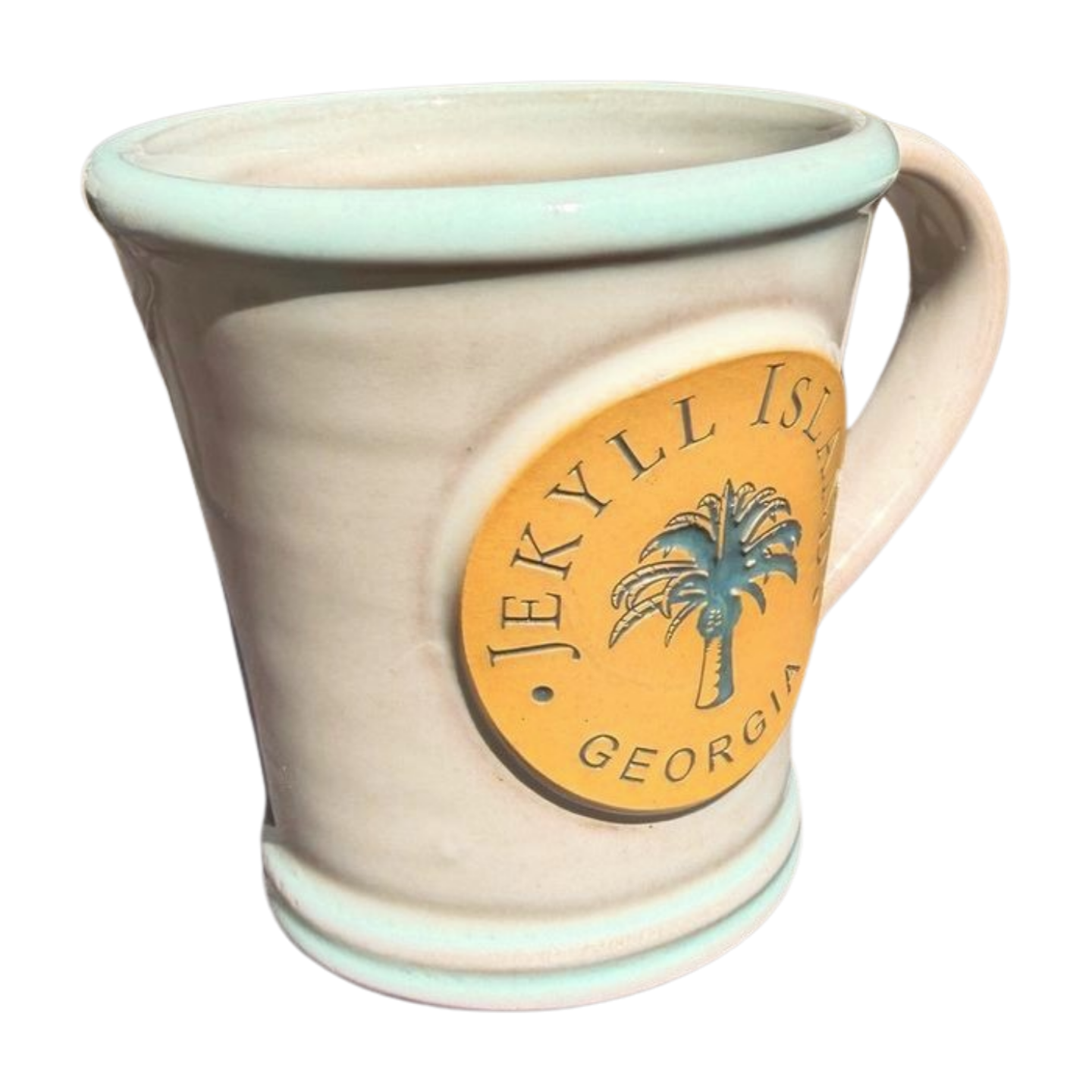 31•81 Jekyll Island Mug by Deneen Pottery