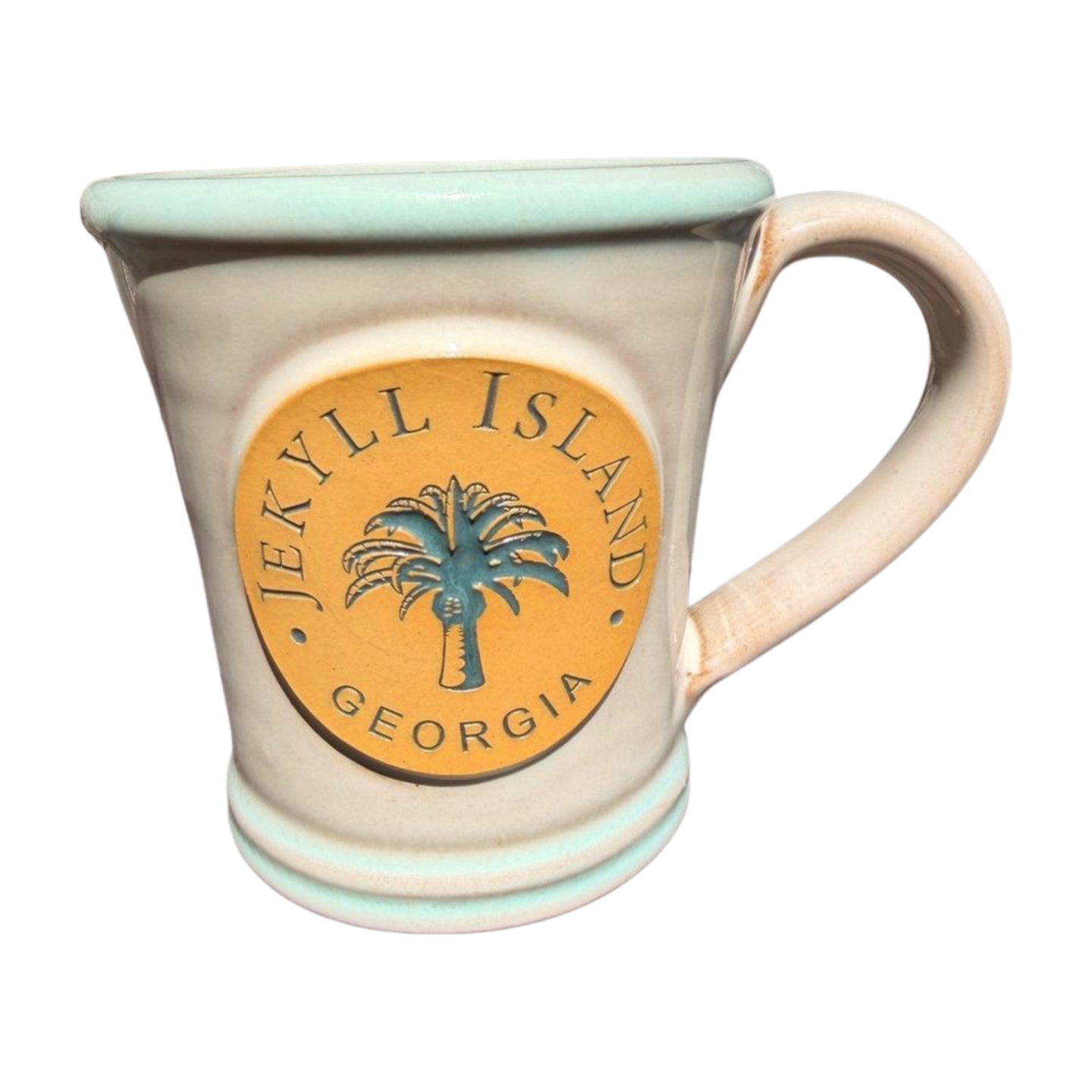 31•81 Jekyll Island Mug by Deneen Pottery