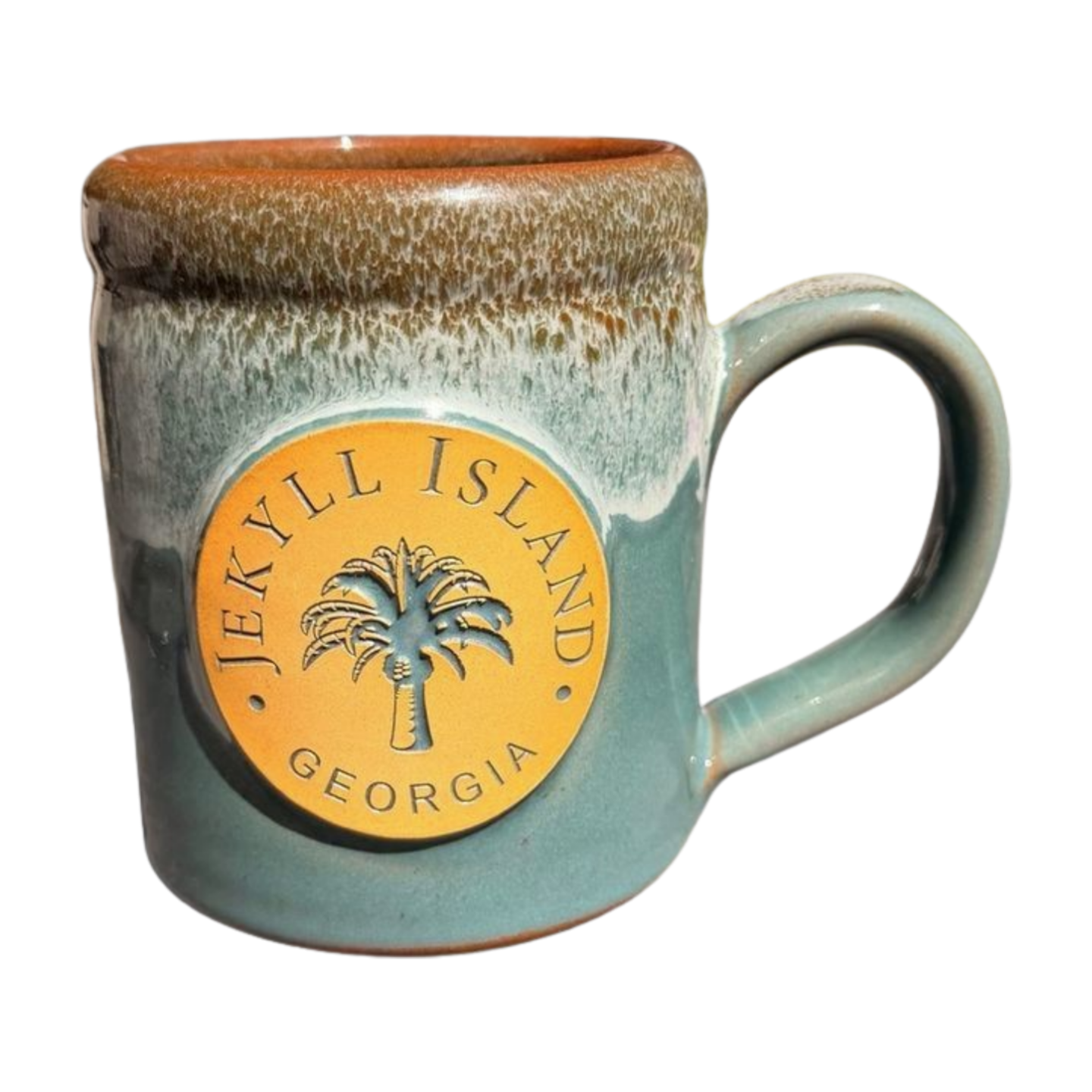 31•81 Jekyll Island Mug by Deneen Pottery