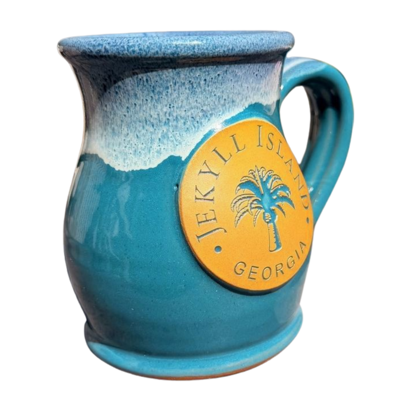 31•81 Jekyll Island Mug by Deneen Pottery