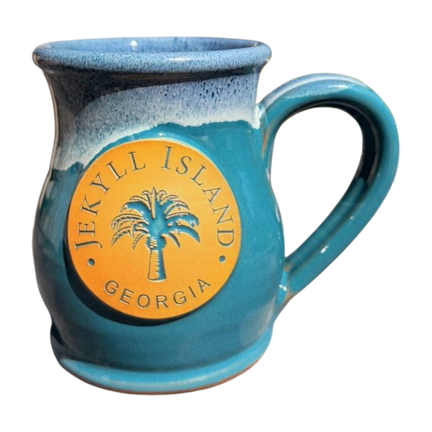 31•81 Jekyll Island Mug by Deneen Pottery