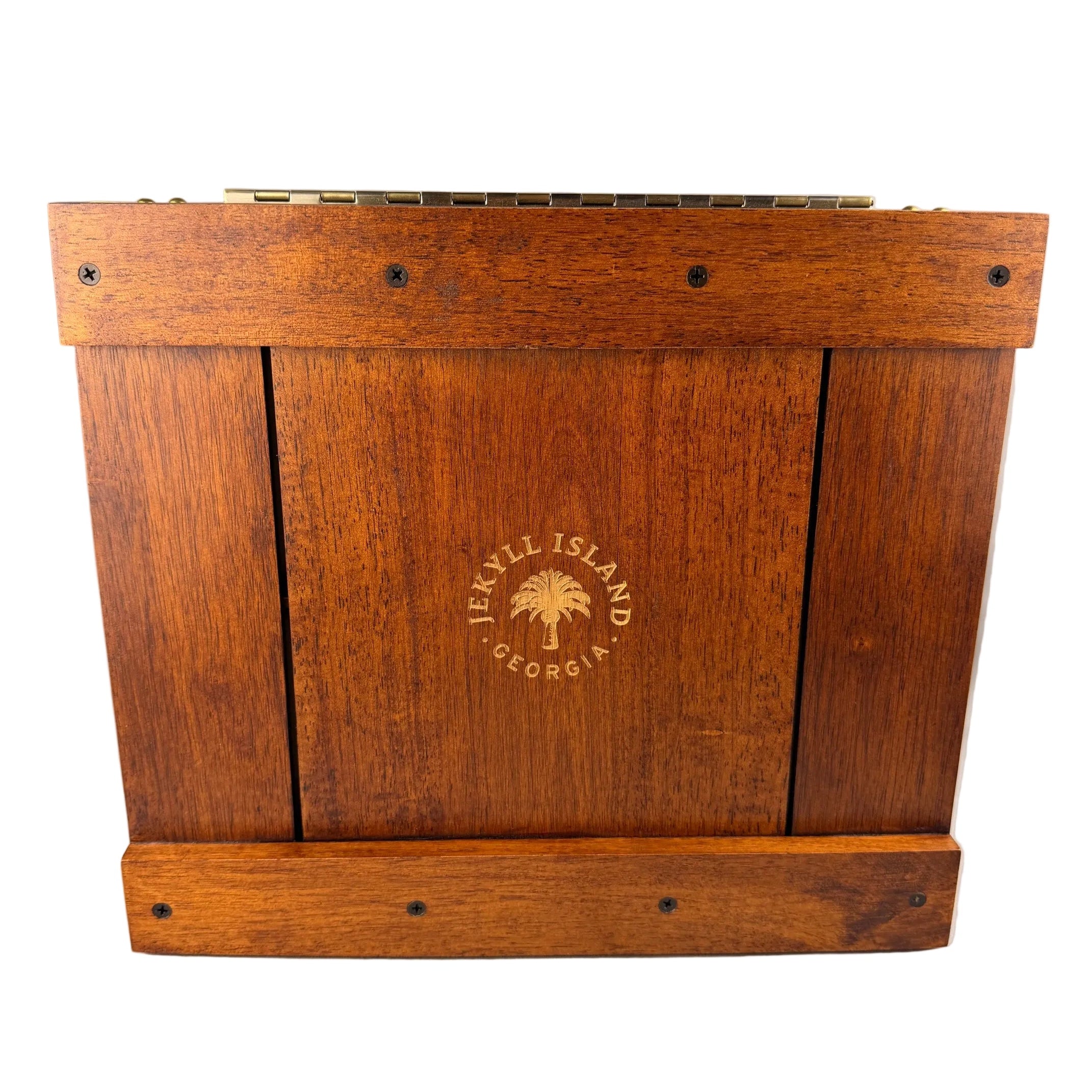 31•81 Jekyll Island Whiskey Box Decanter Set