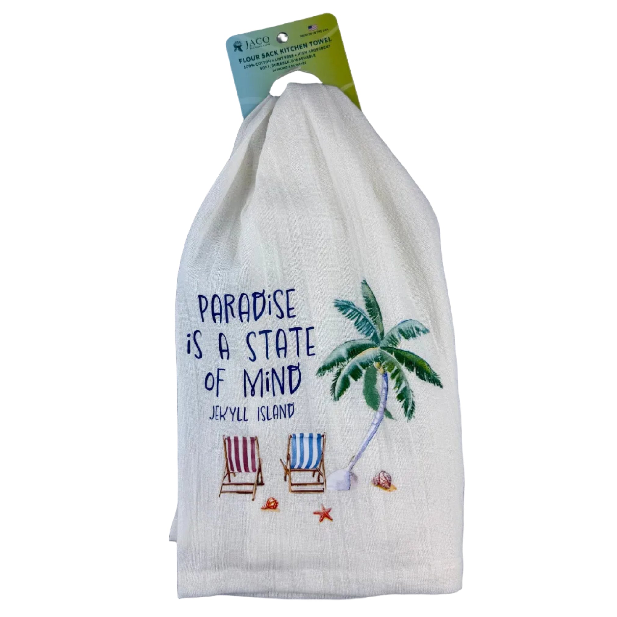 GIC Flour Sack Jekyll Island Tea Towels