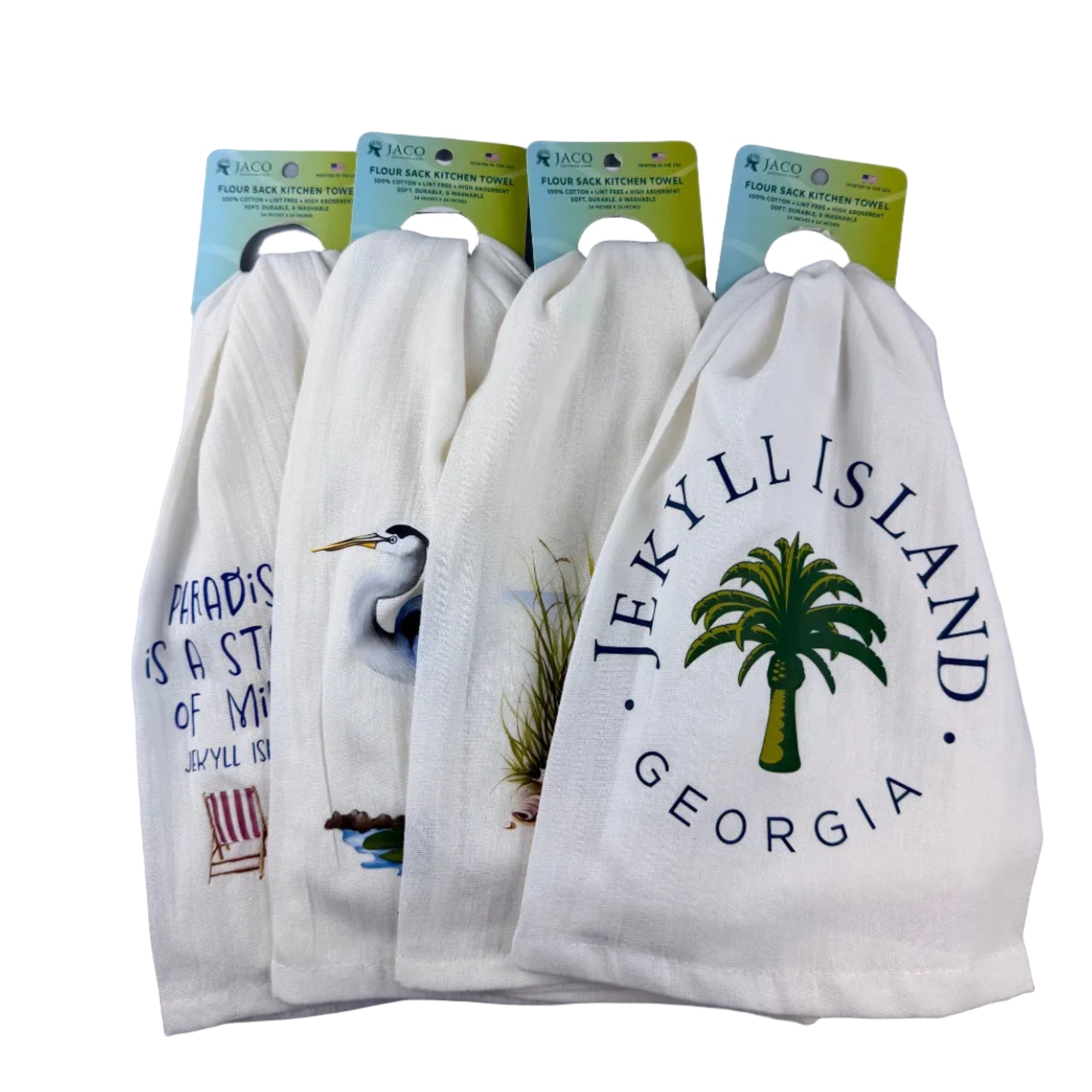 GIC Flour Sack Jekyll Island Tea Towels