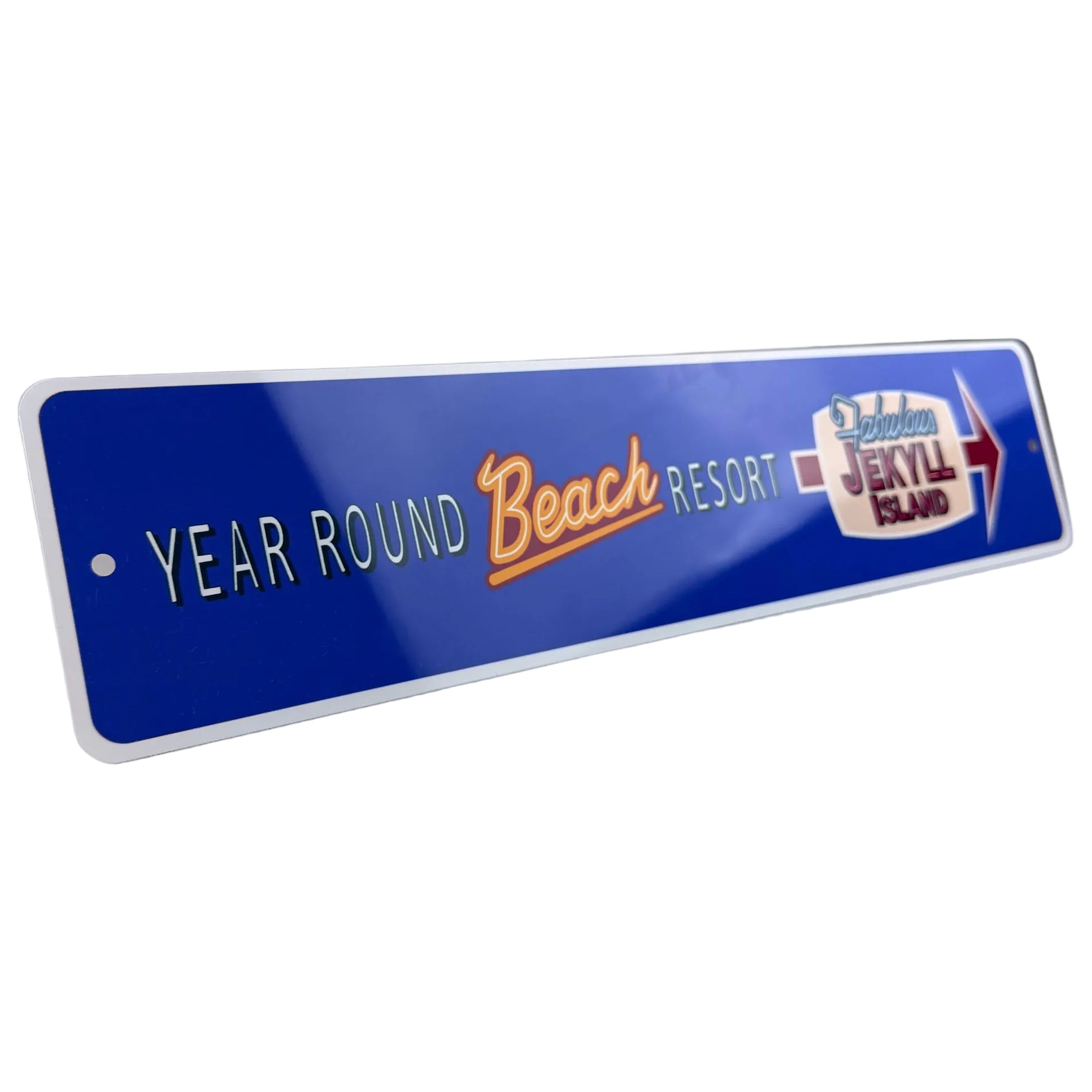 MOSAIC Classic Jekyll Island Metal Sign