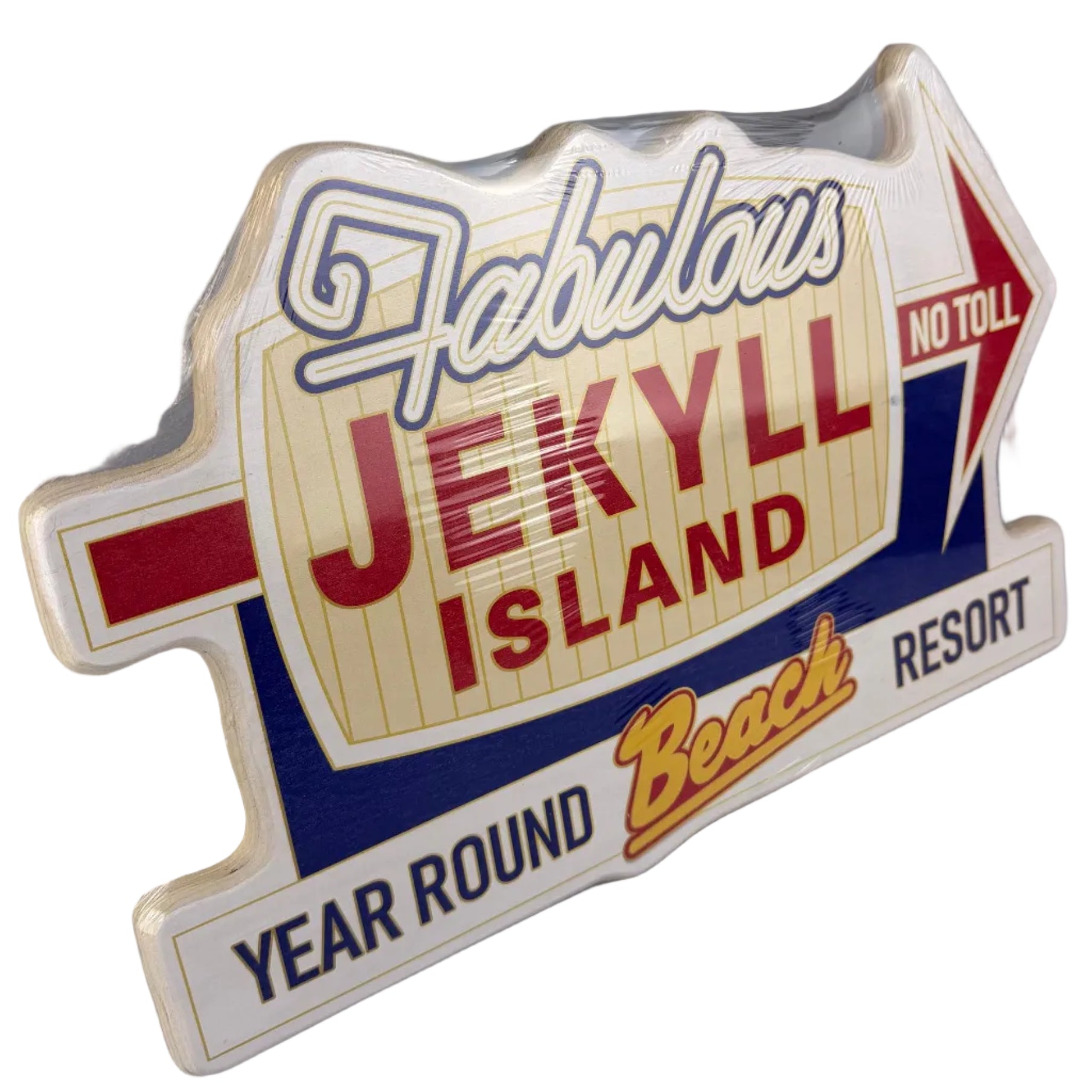 MOSAIC Vintage Jekyll Entrance Wooden Sign