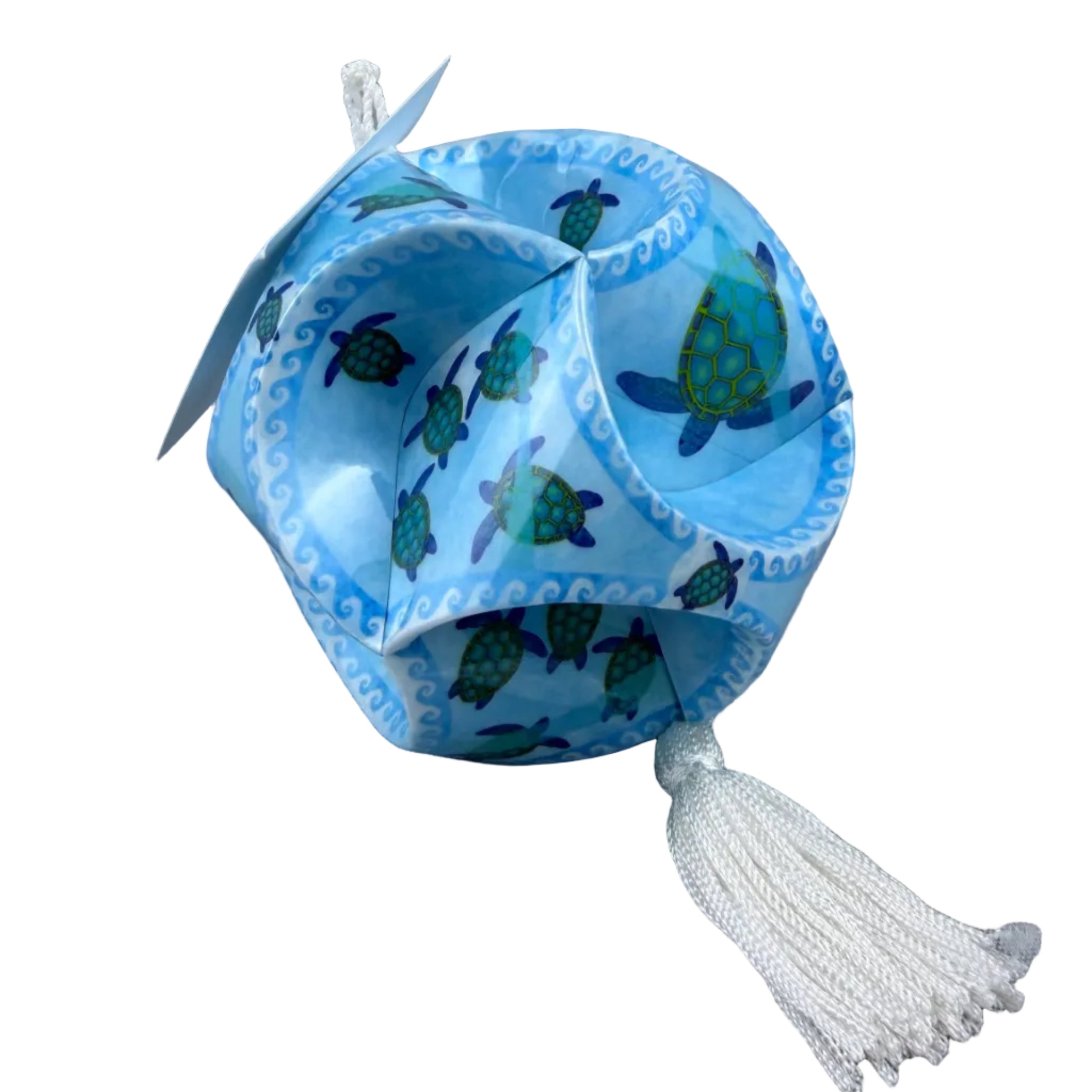 MOSAIC Jekyll Island Paper Globe Ornament