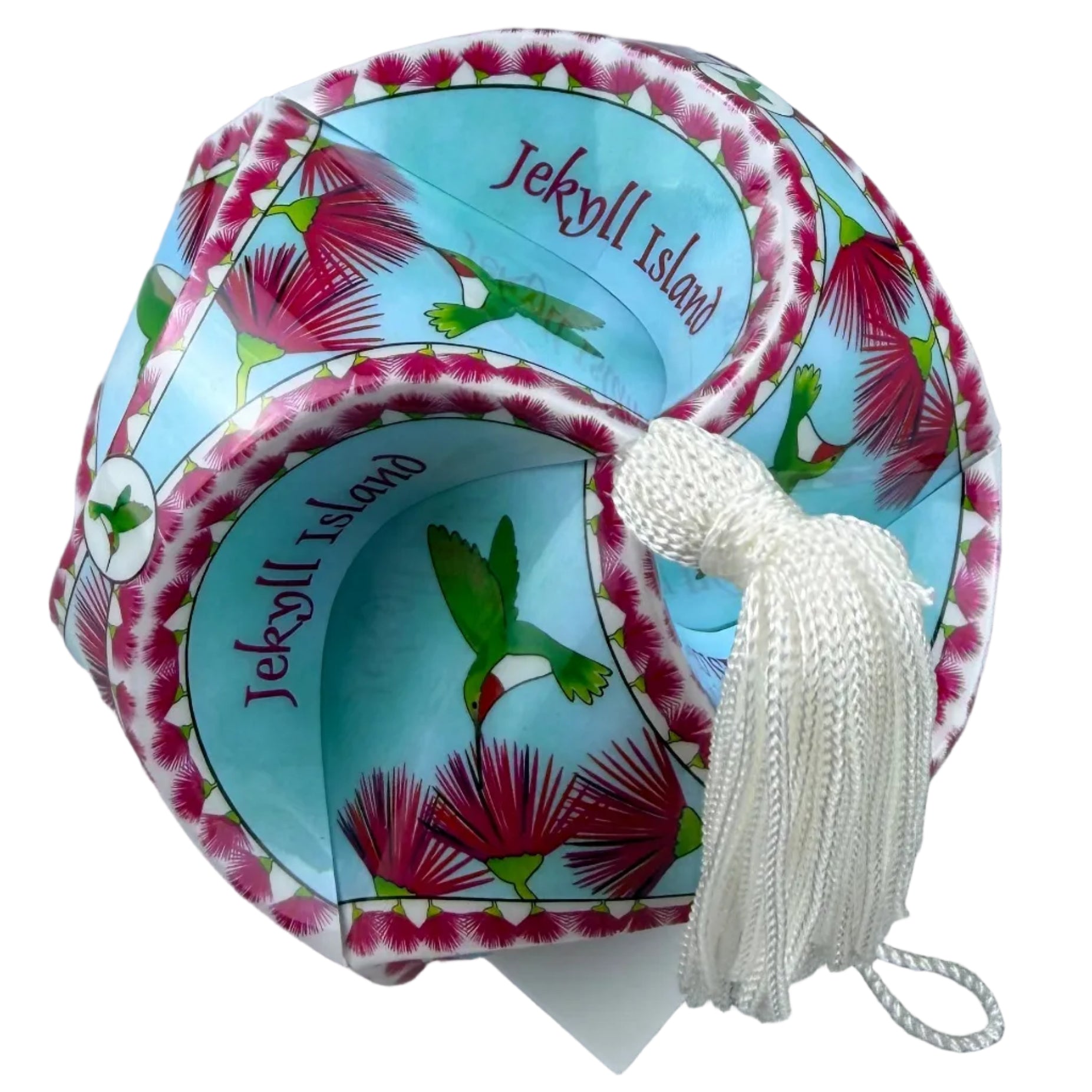 MOSAIC Jekyll Island Paper Globe Ornament