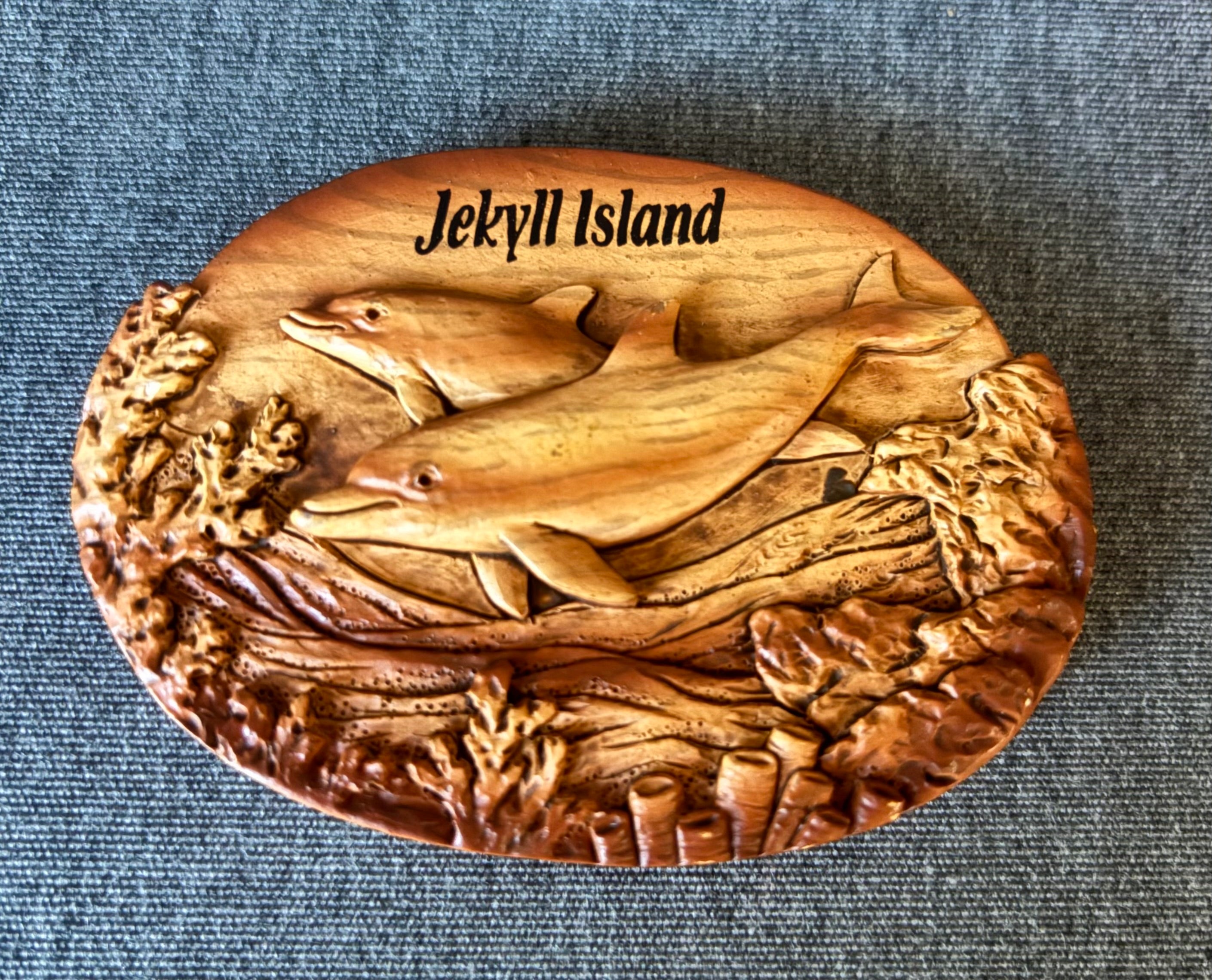 GIC A/G Wooden Oval Magnets