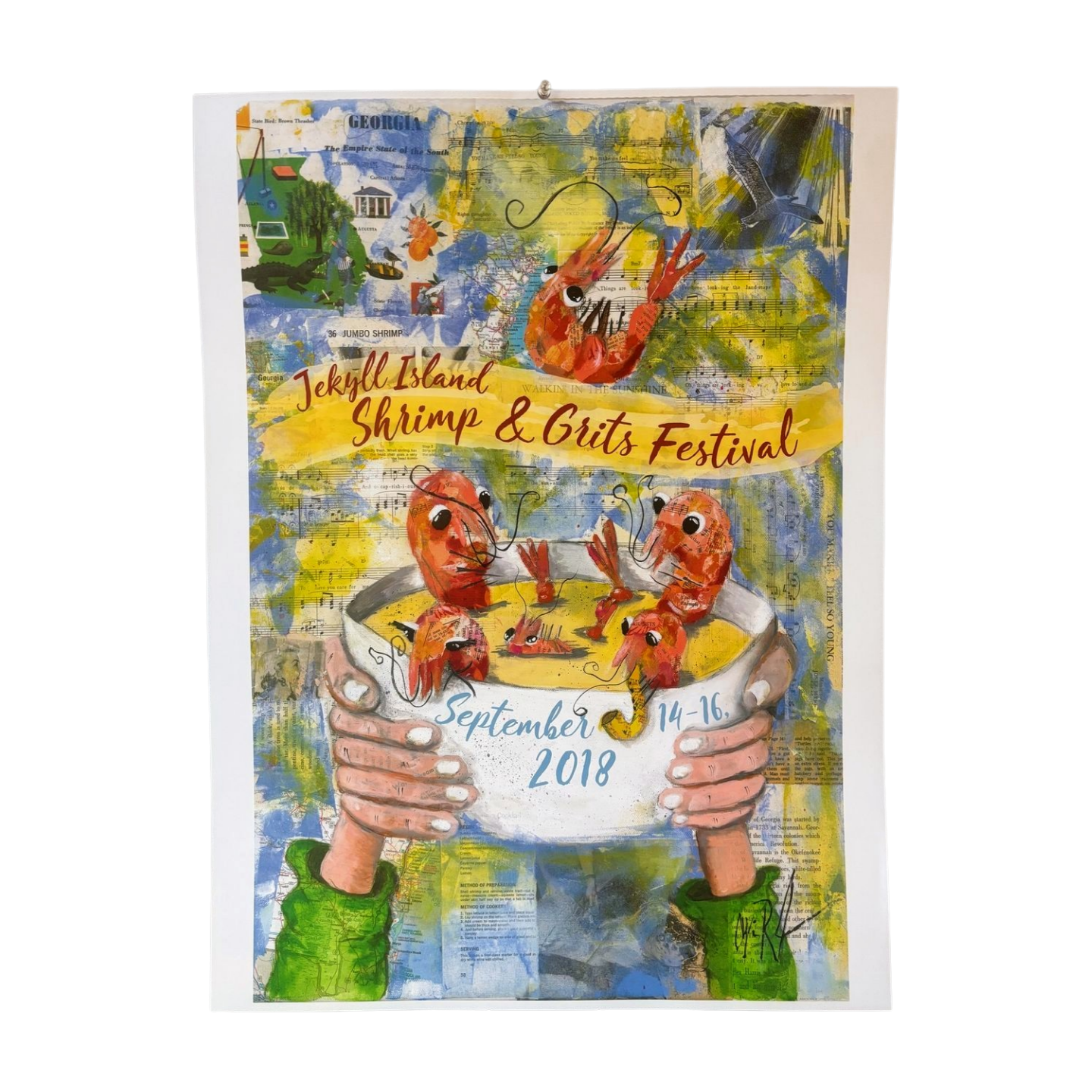 GIC 2018 Shrimp & Grits Festival Poster