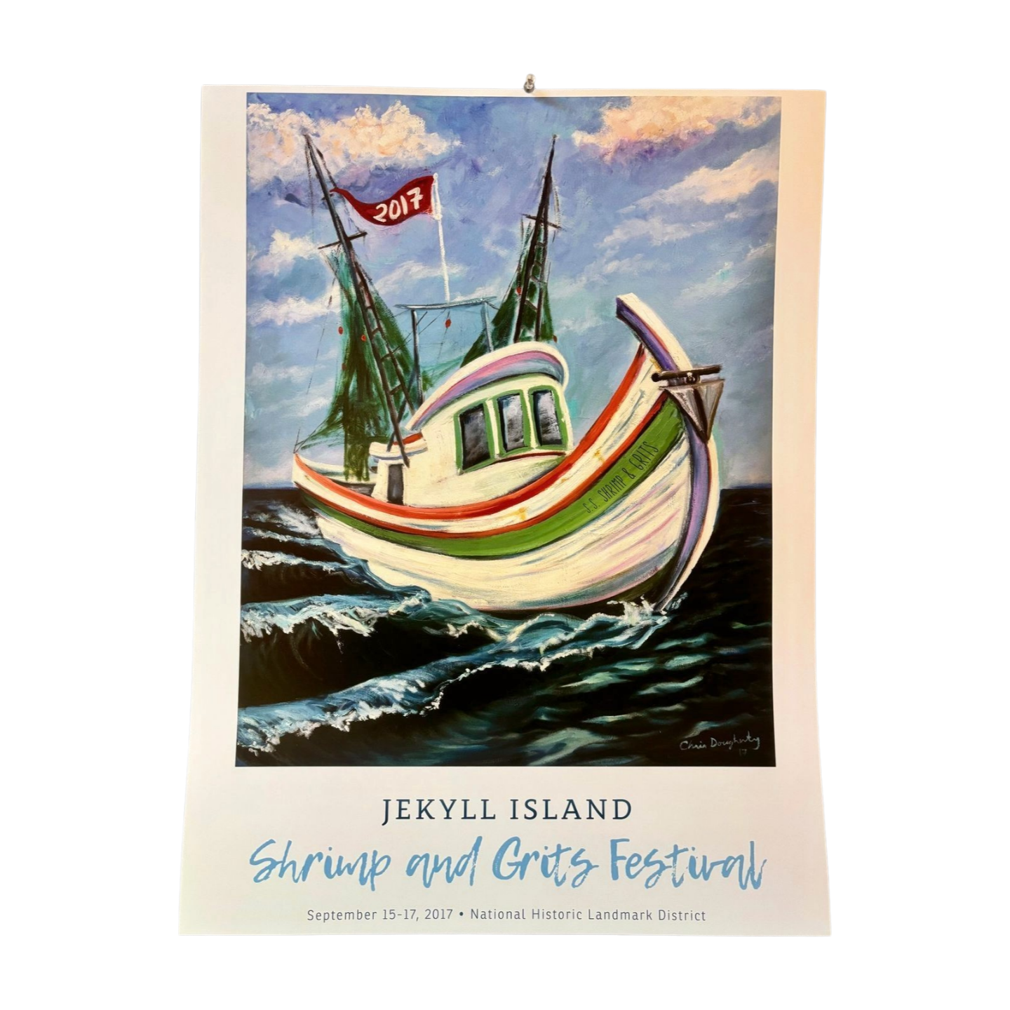 GIC 2017 Shrimp & Grits Festival Poster