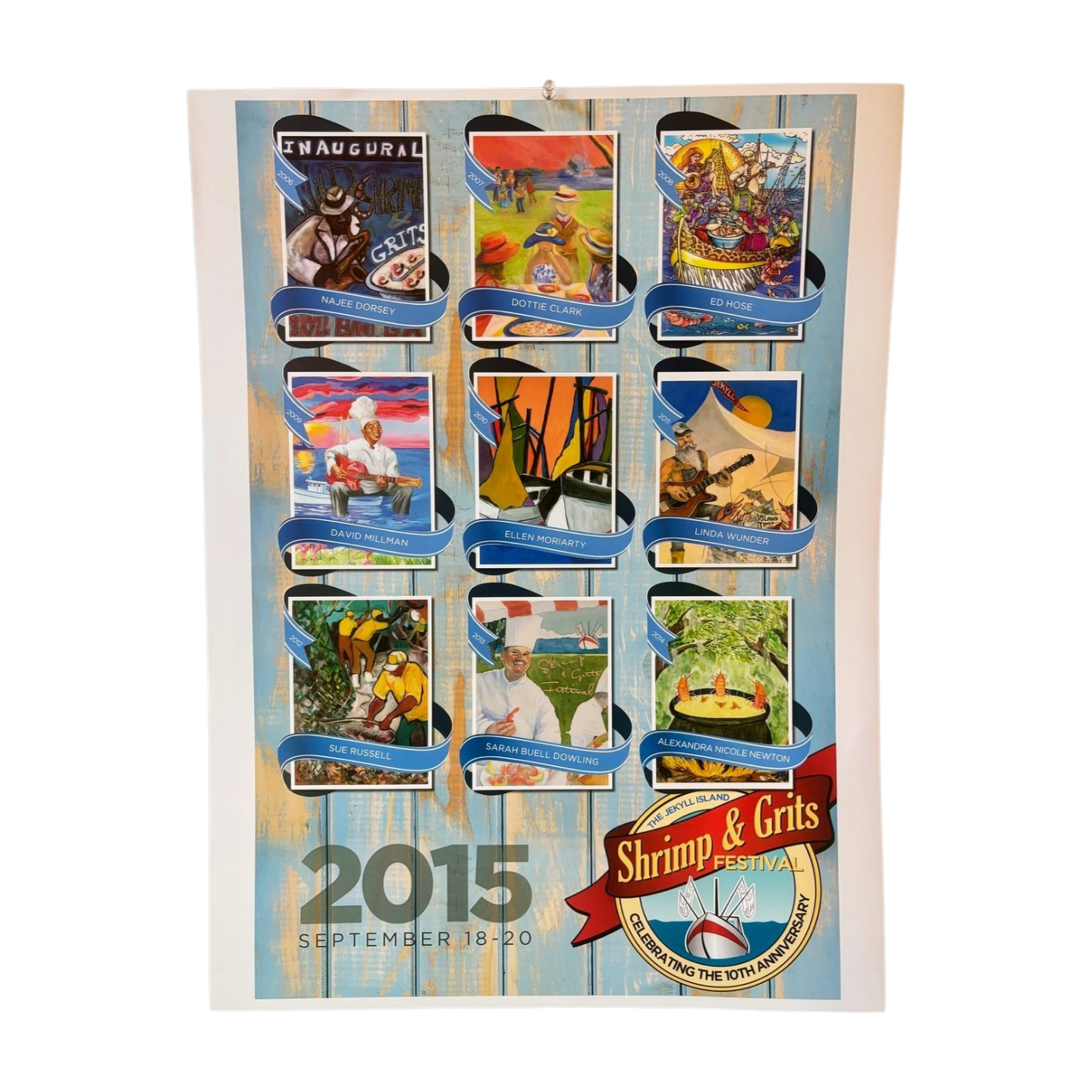 GIC 2015 Shrimp & Grits Festival Poster