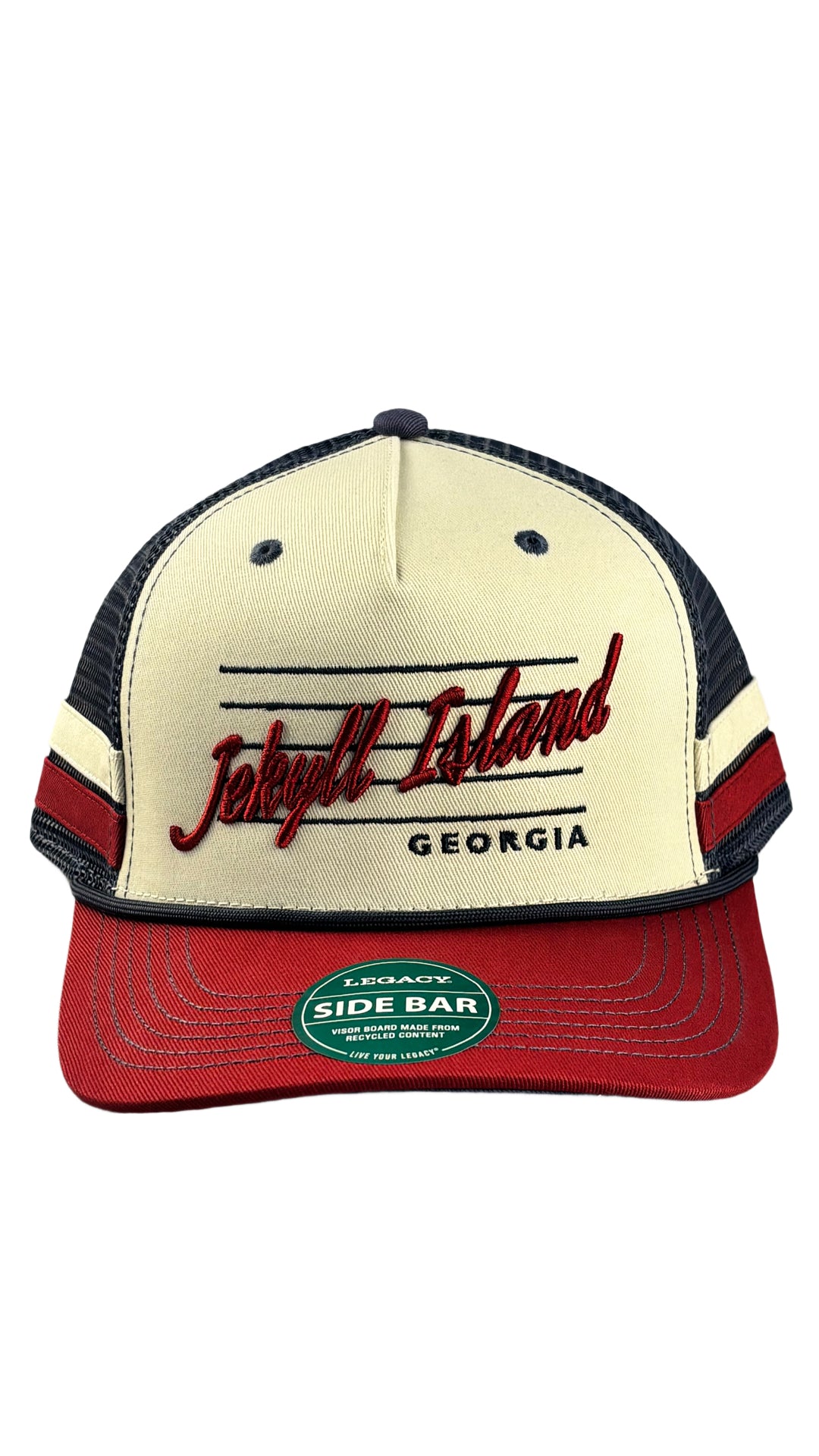 GIC Jekyll Island Side Bar Trucker Hat by Legacy