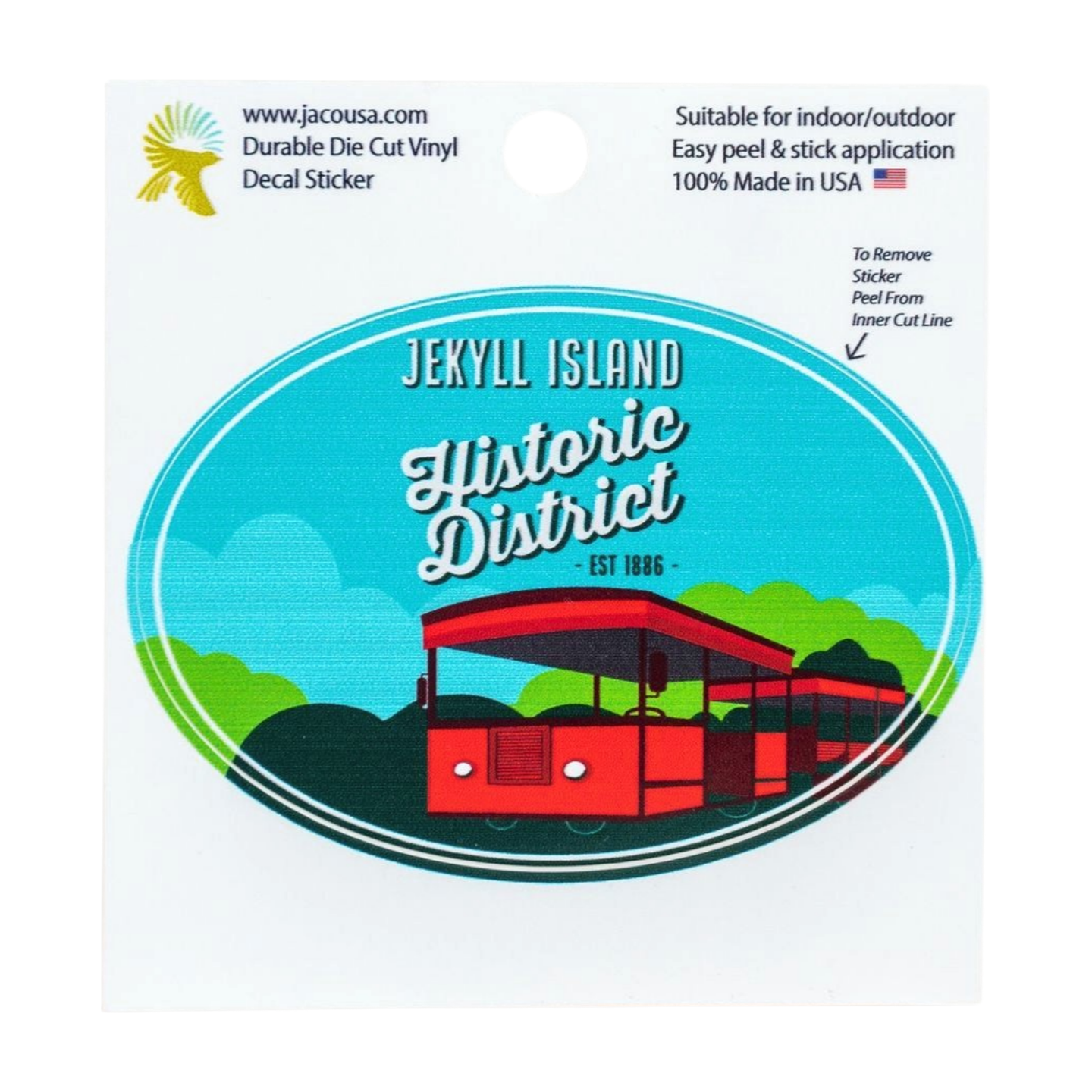 MOSAIC Jekyll Island Stickers