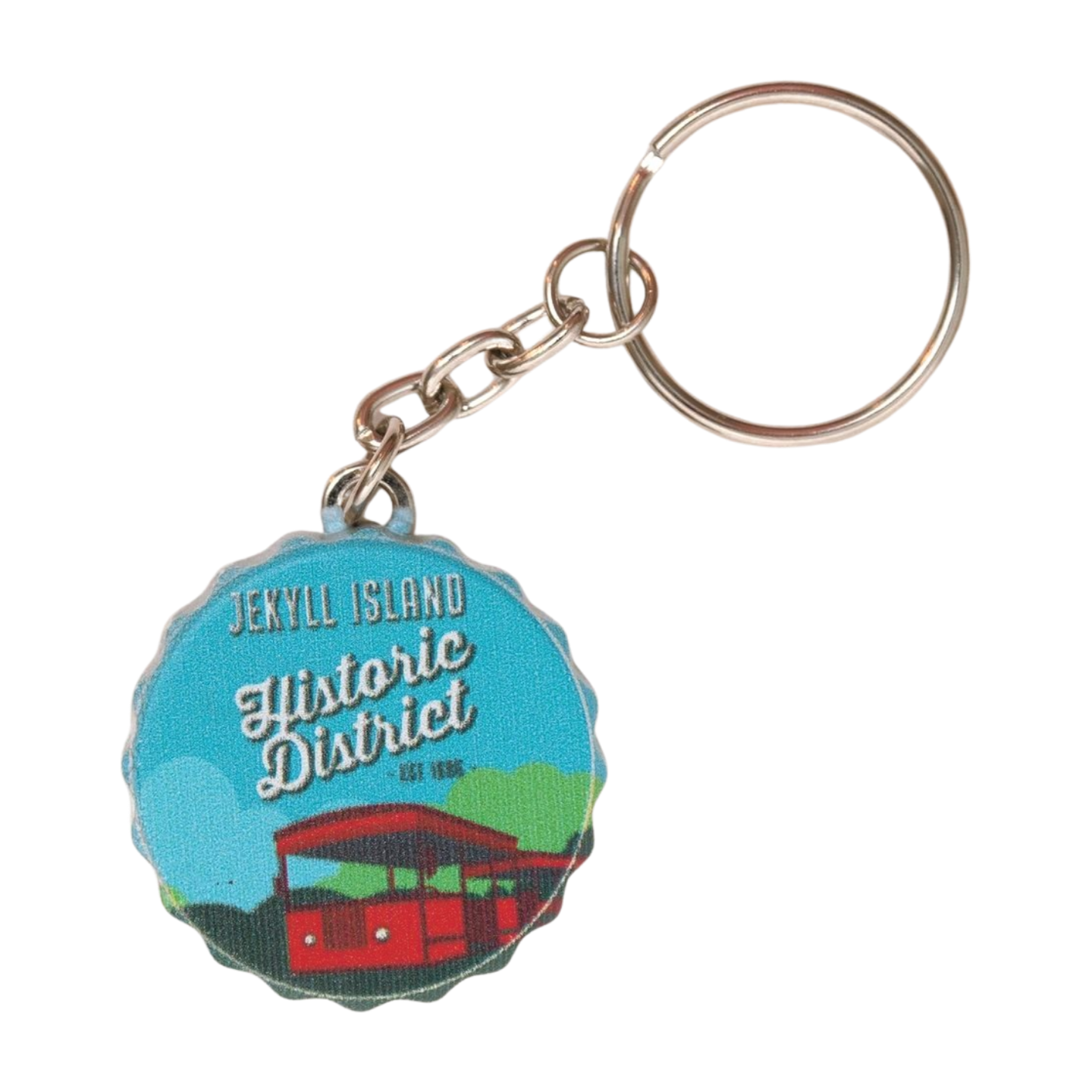 MOSAIC Jekyll Island Key Ring & Bottle Opener