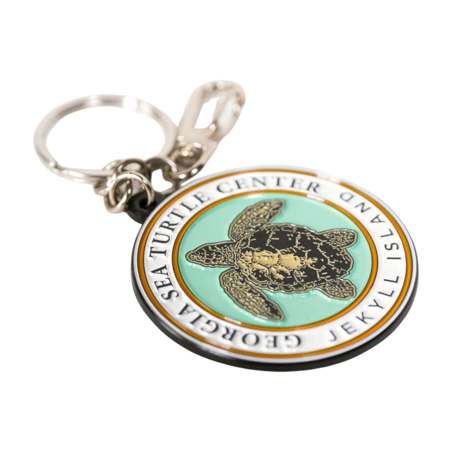 GSTC Full Color Logo Metal Keychain