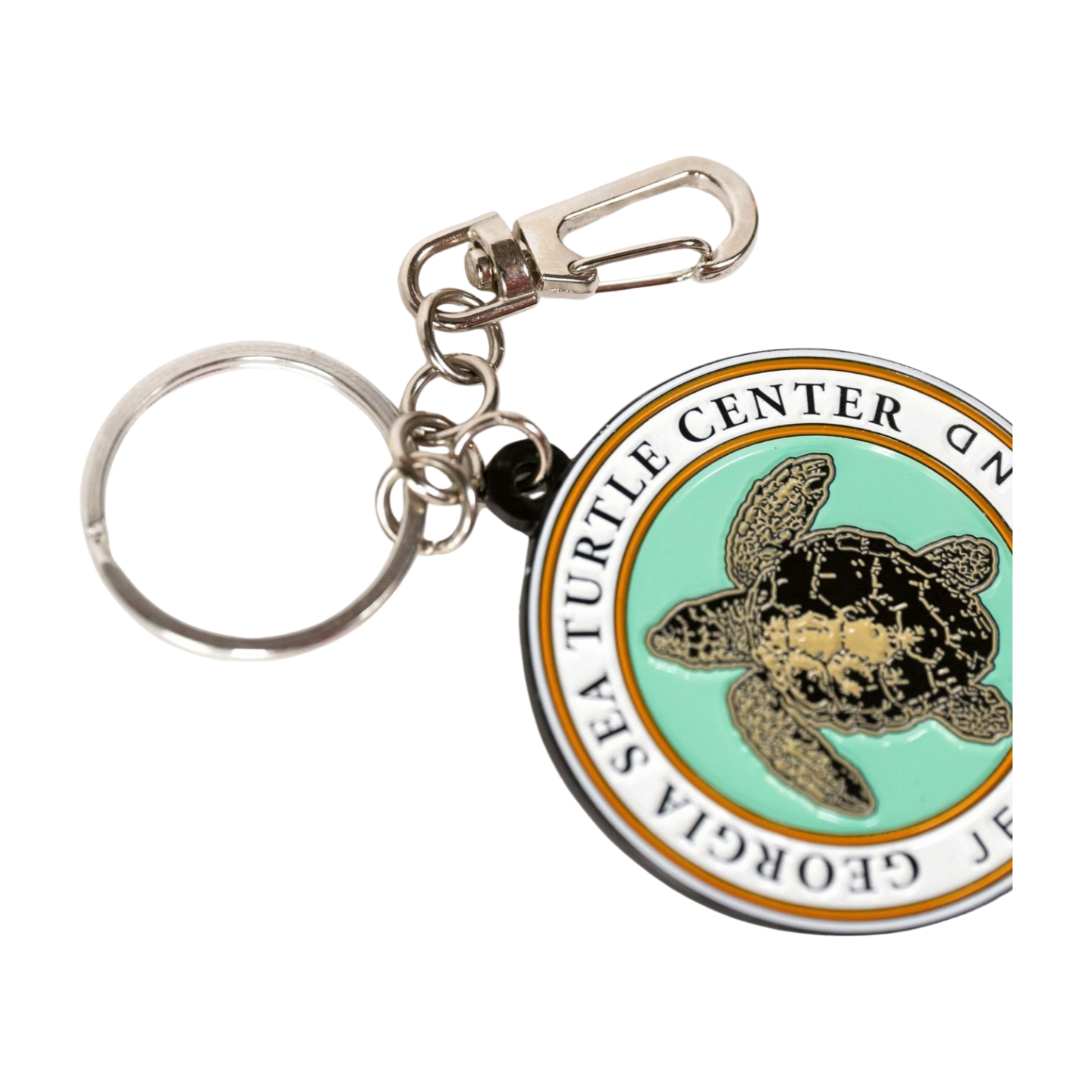GSTC Full Color Logo Metal Keychain