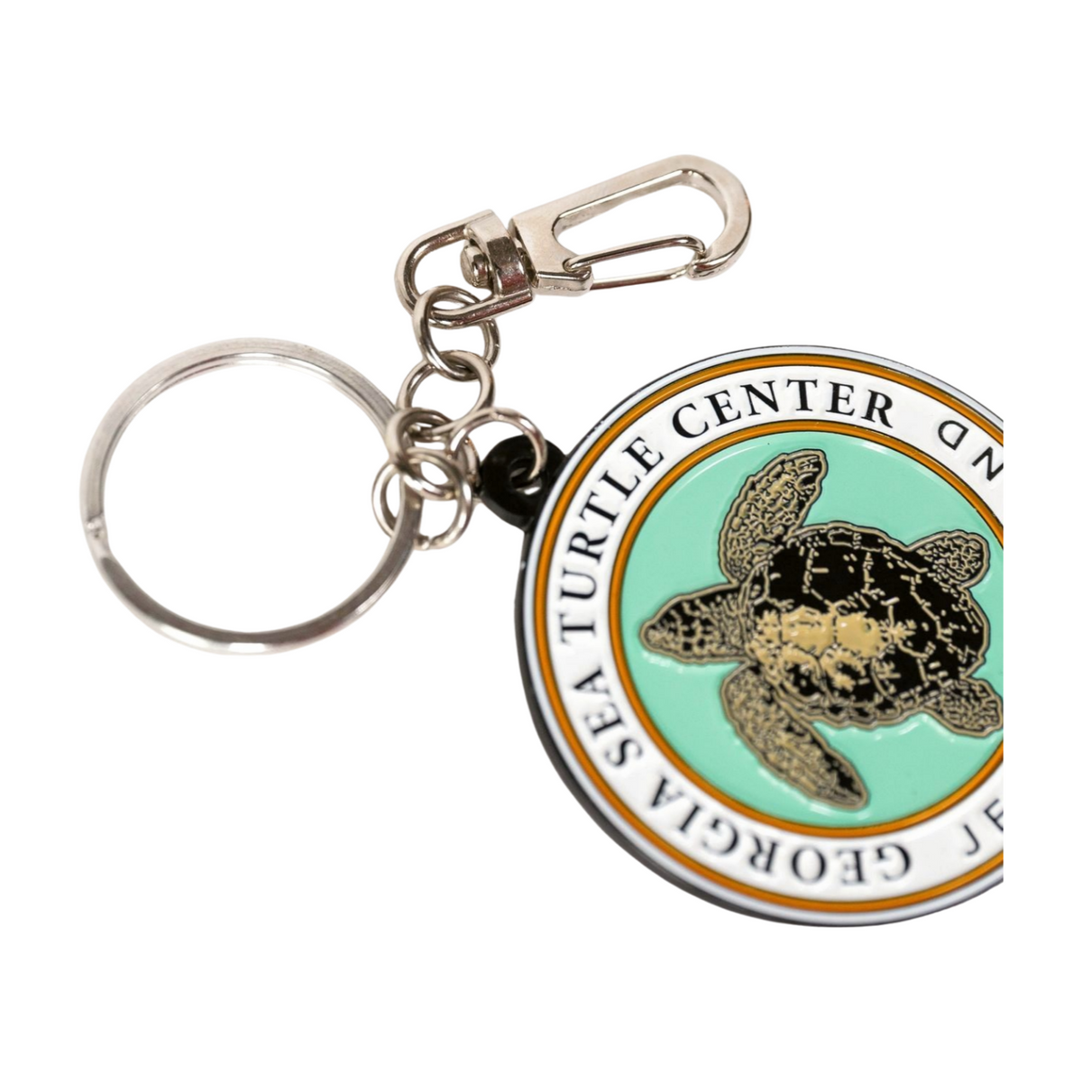 GSTC Full Color Logo Metal Keychain – Jekyll Island Online Store