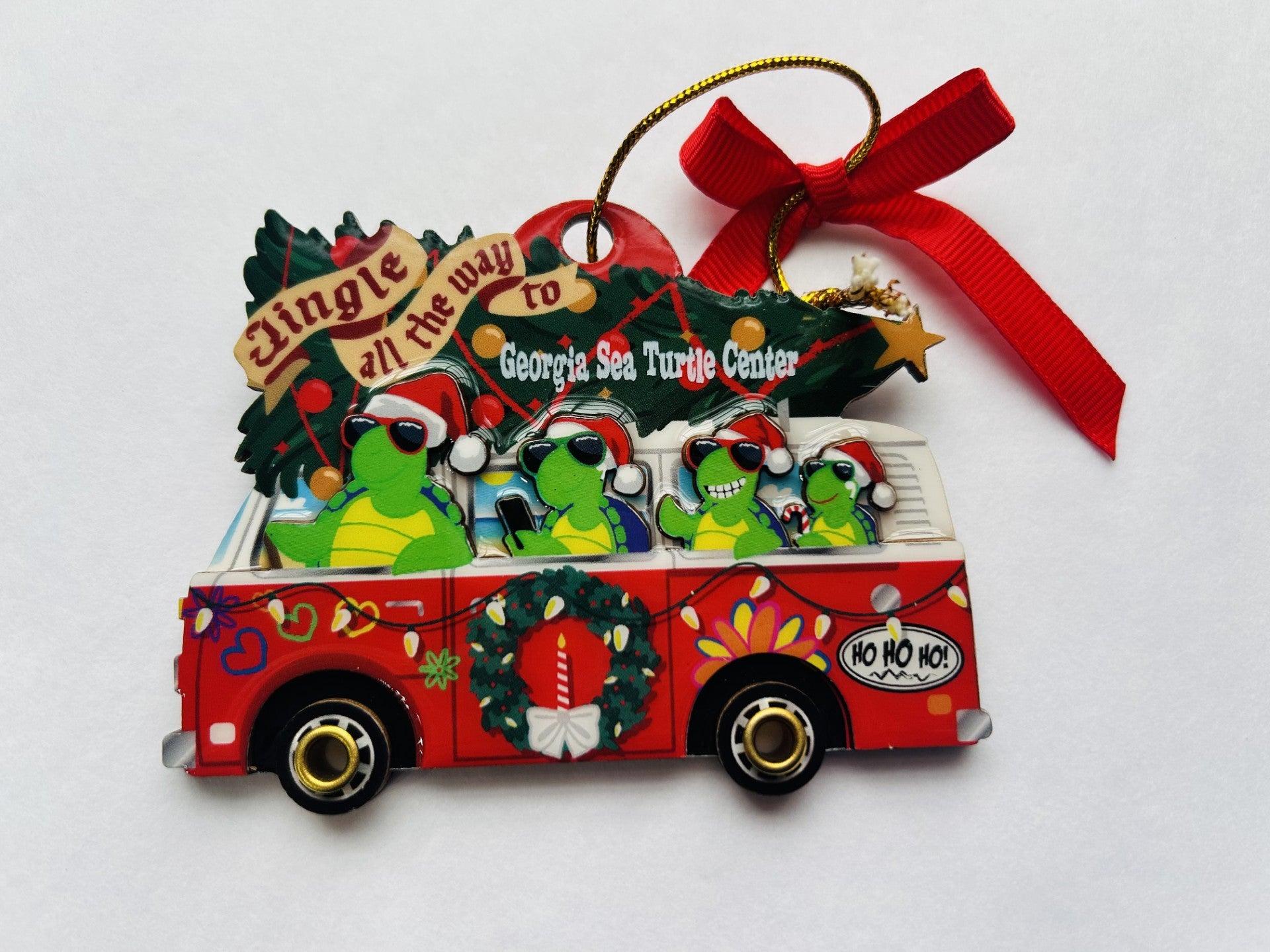 Turtle Bus Ornament
