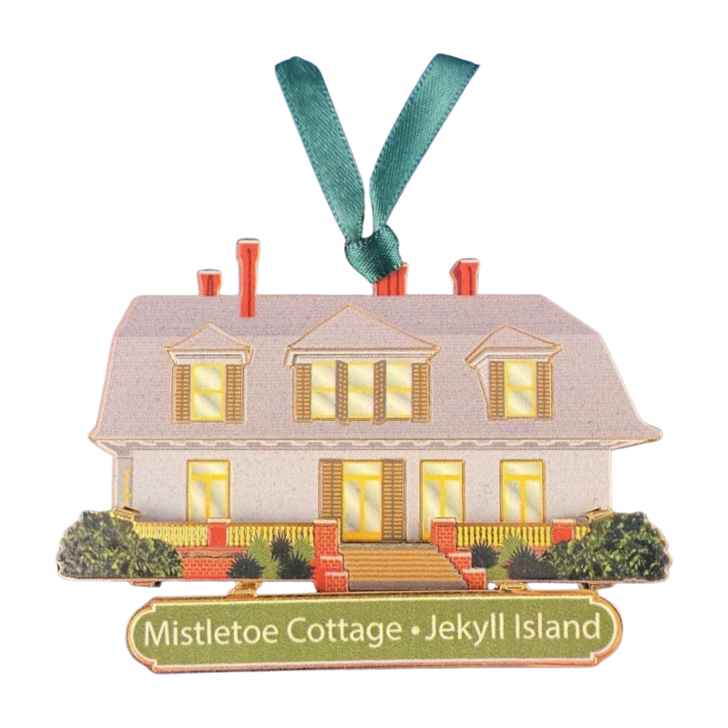 NPS Mistletoe Cottage 3-D Ornament by Beacon