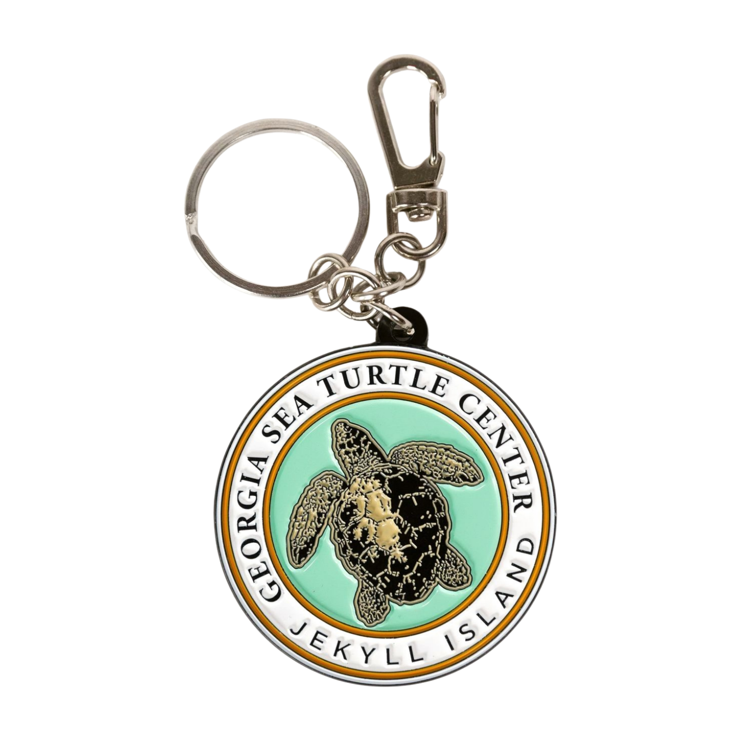 GSTC Full Color Logo Metal Keychain